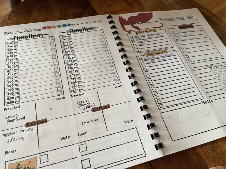Daily Planner (+Planner stickers!)