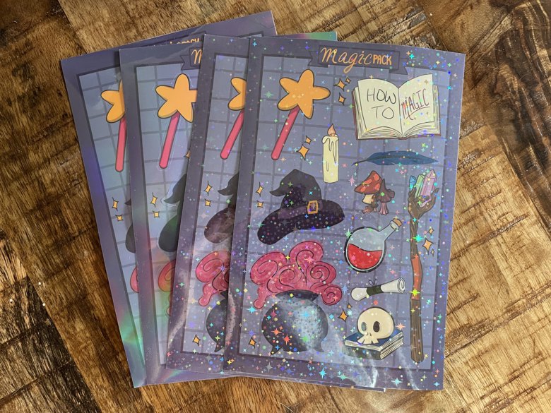 Magic Pack Sticker Sheet