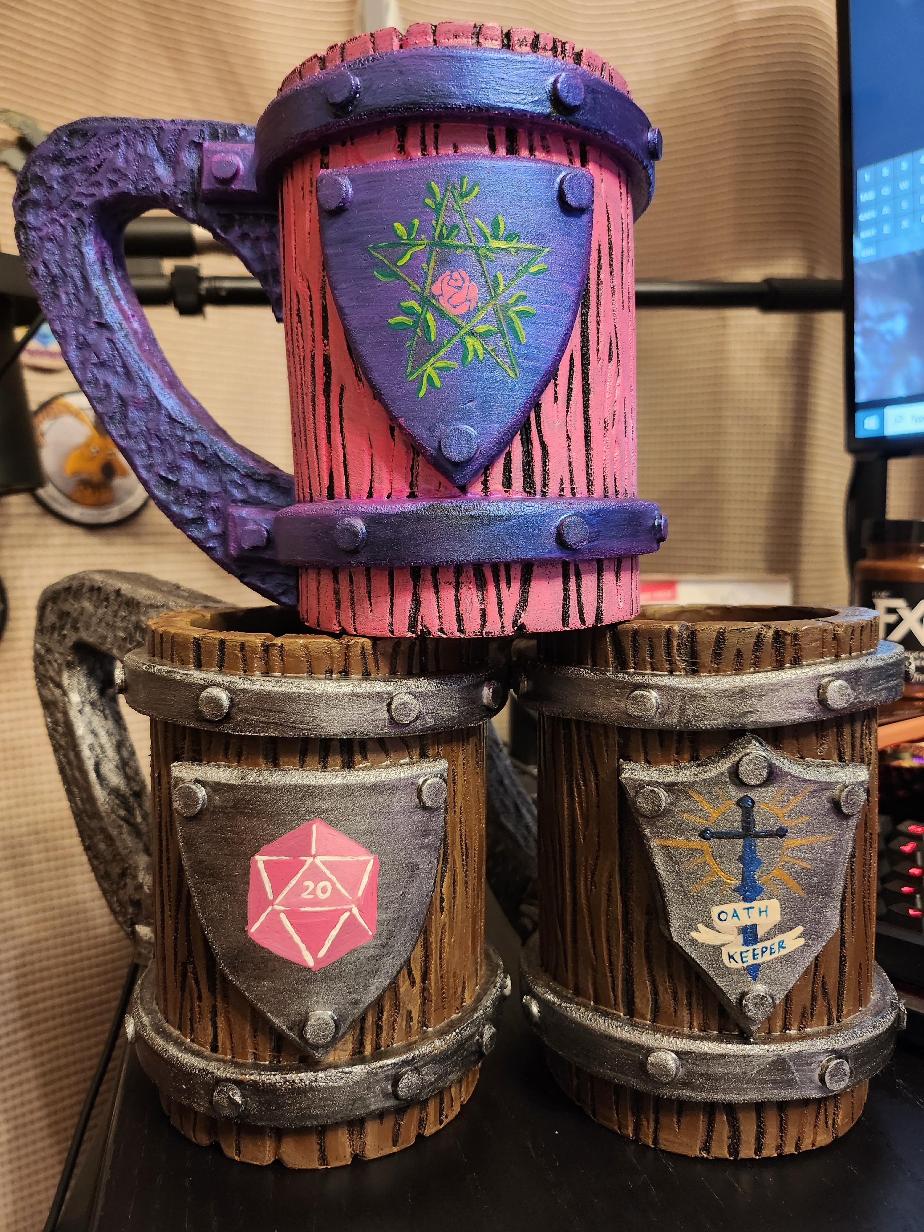 Foam Tankard Can Holder
