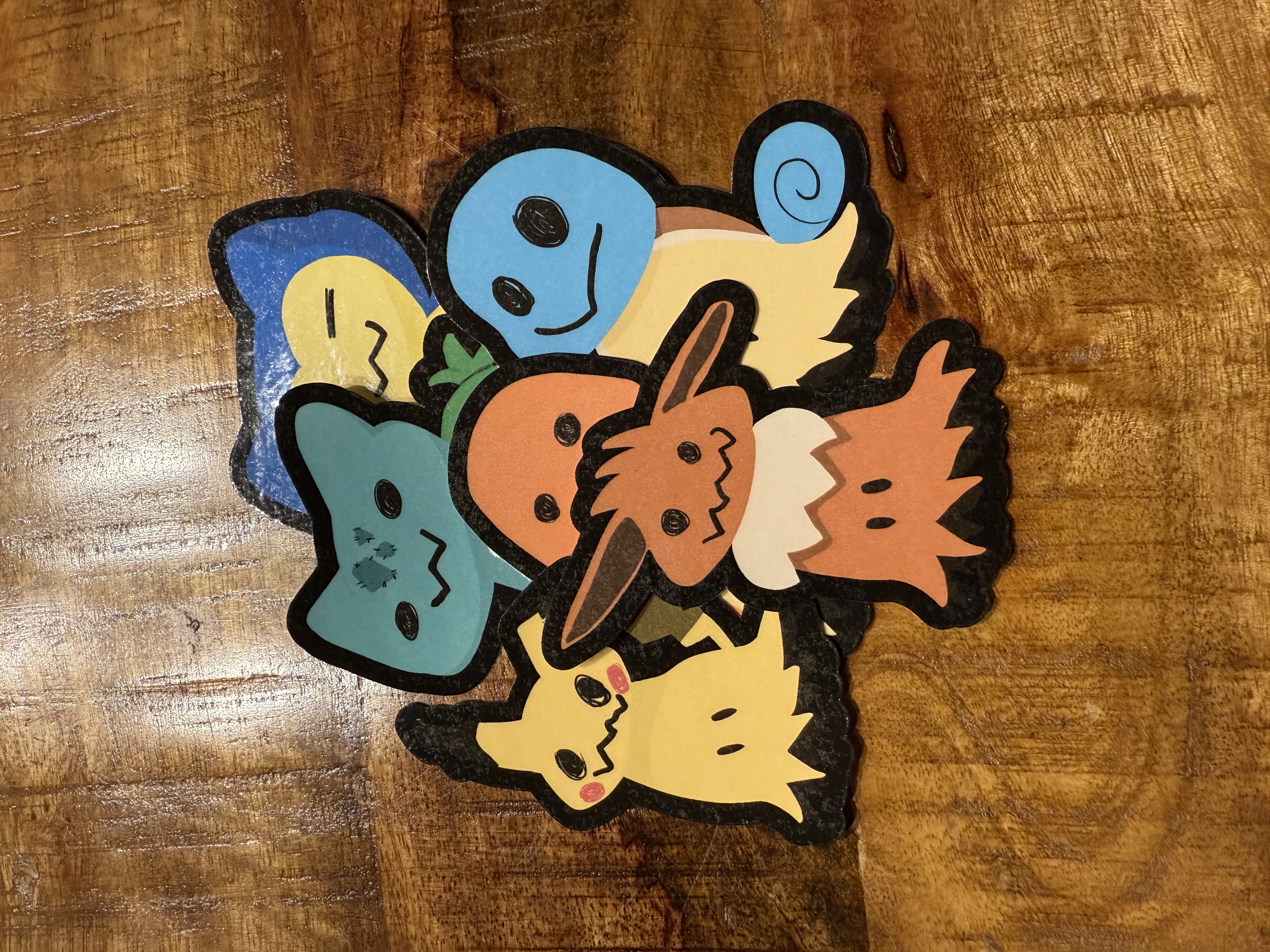 Poké Mimikyu Stickers