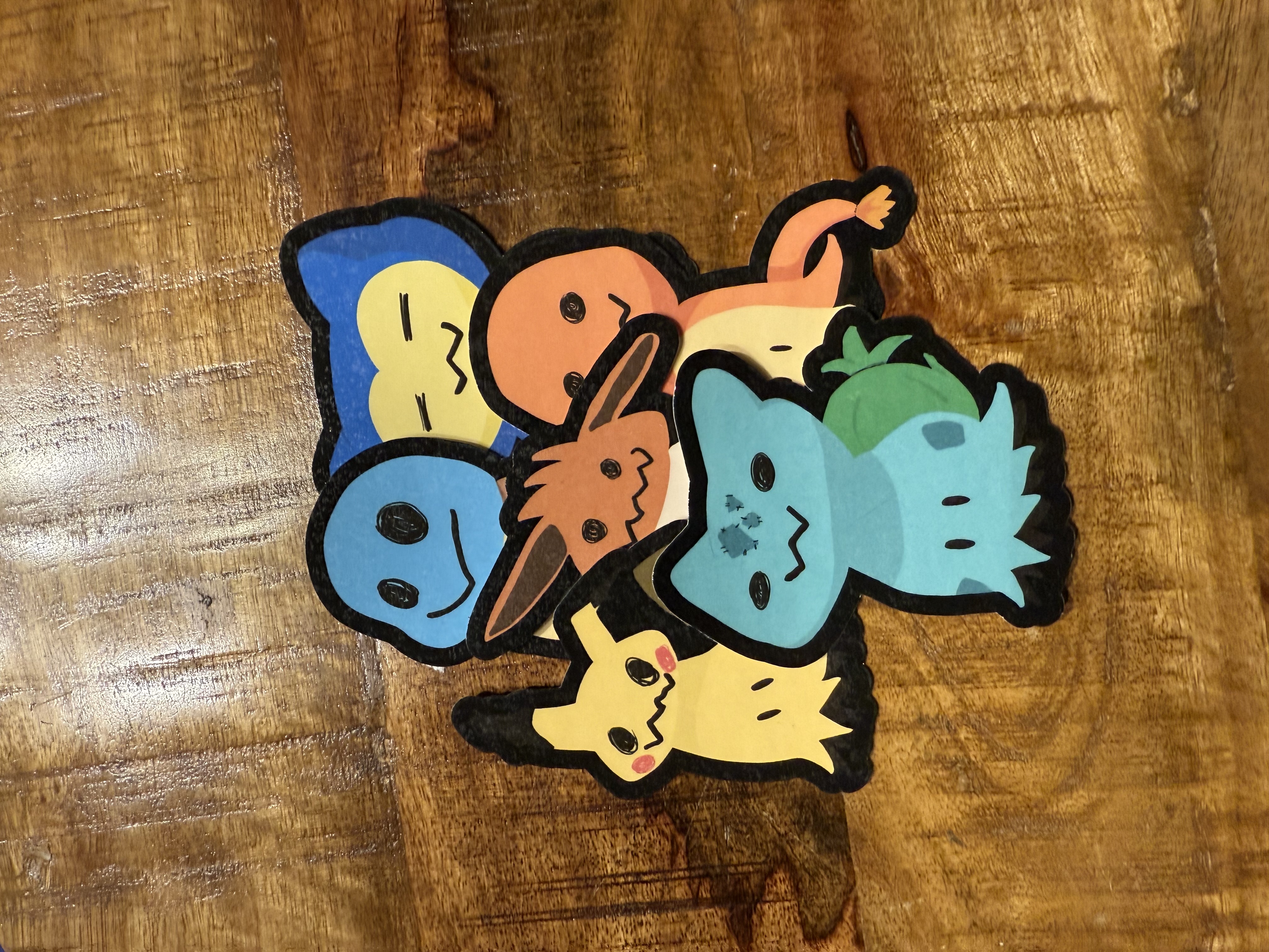 Poké Mimikyu Stickers