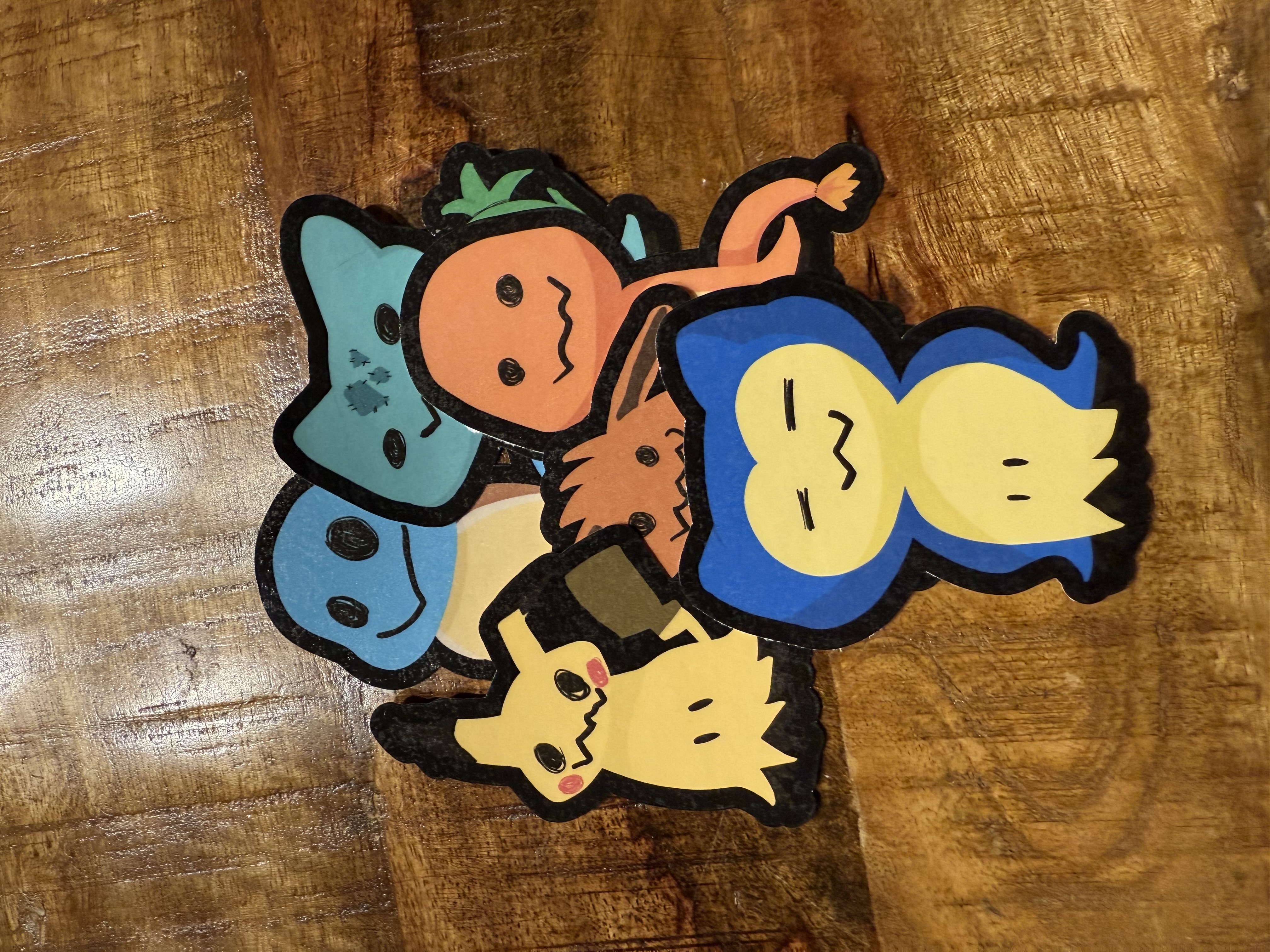 Poké Mimikyu Stickers