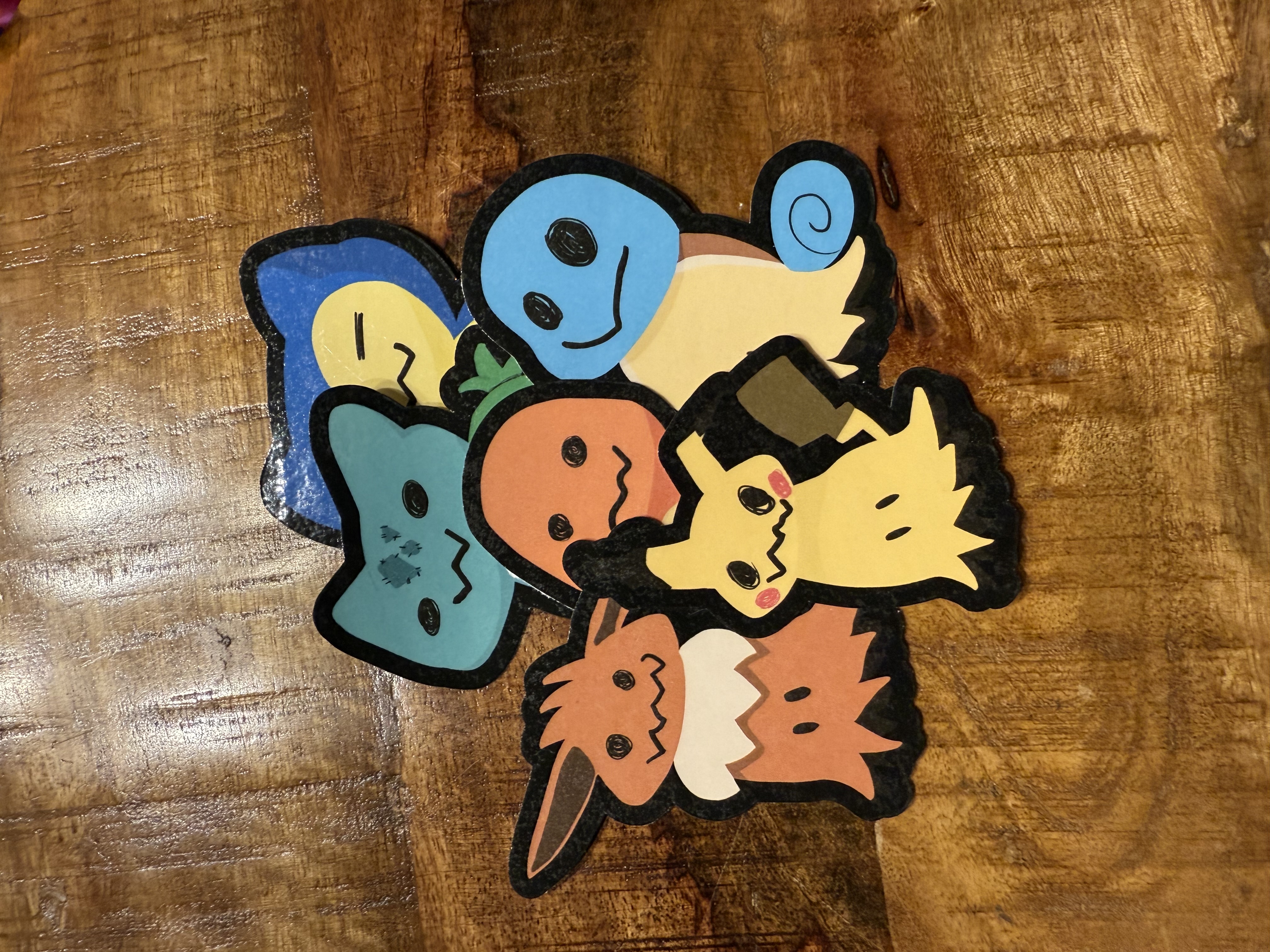 Poké Mimikyu Stickers