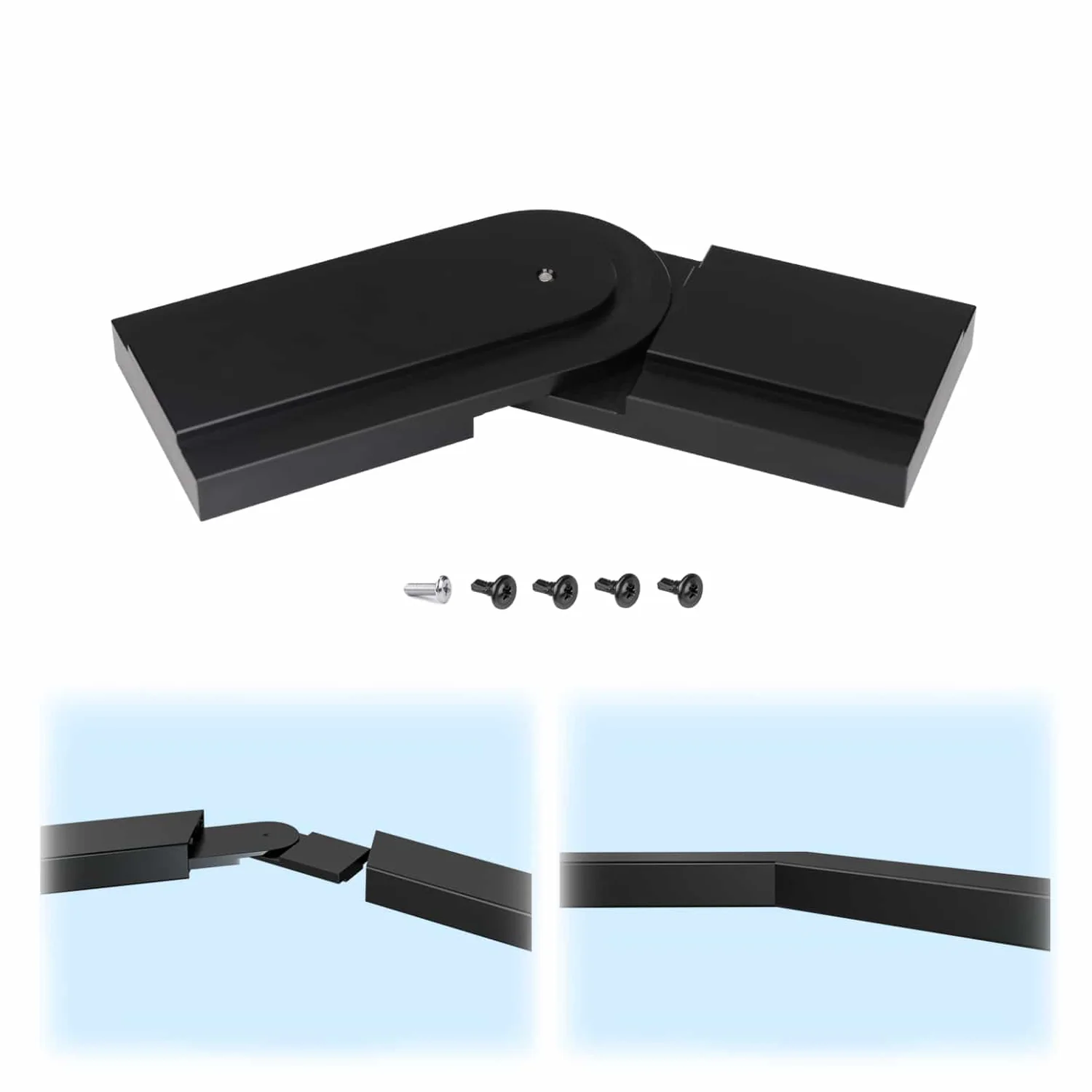 EXPOAS Flat Handrail Adjustable Connector