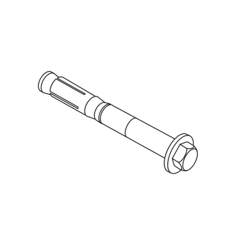 EXPOAS 316 S.S. Hexagon Expansion Anchor M8X4.5in