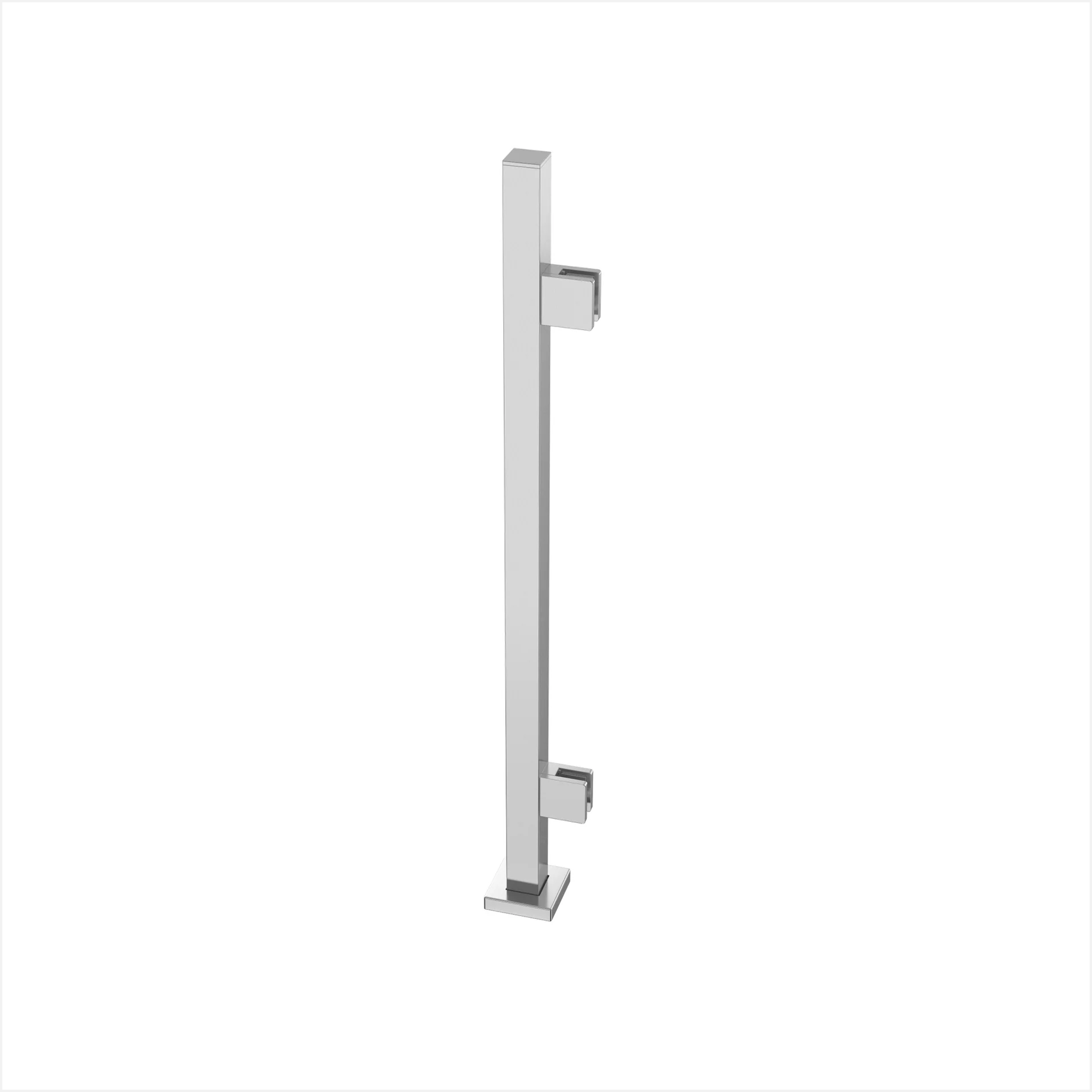 EXPOAS Post Kit (Post+Clamps) 1.97"x1.97"x42" - NOT ASSEMBLED