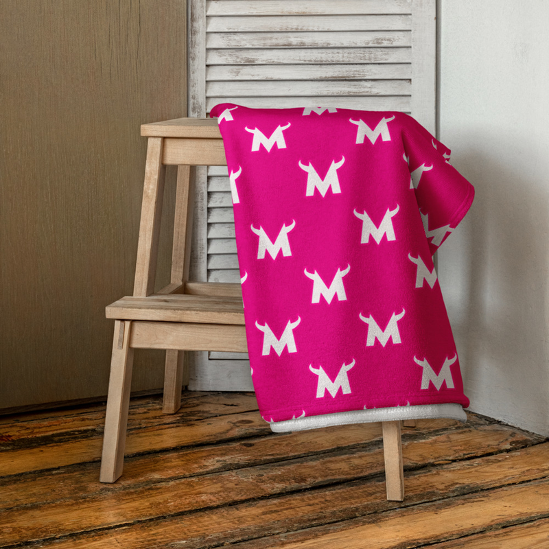 Pink Beach Towel