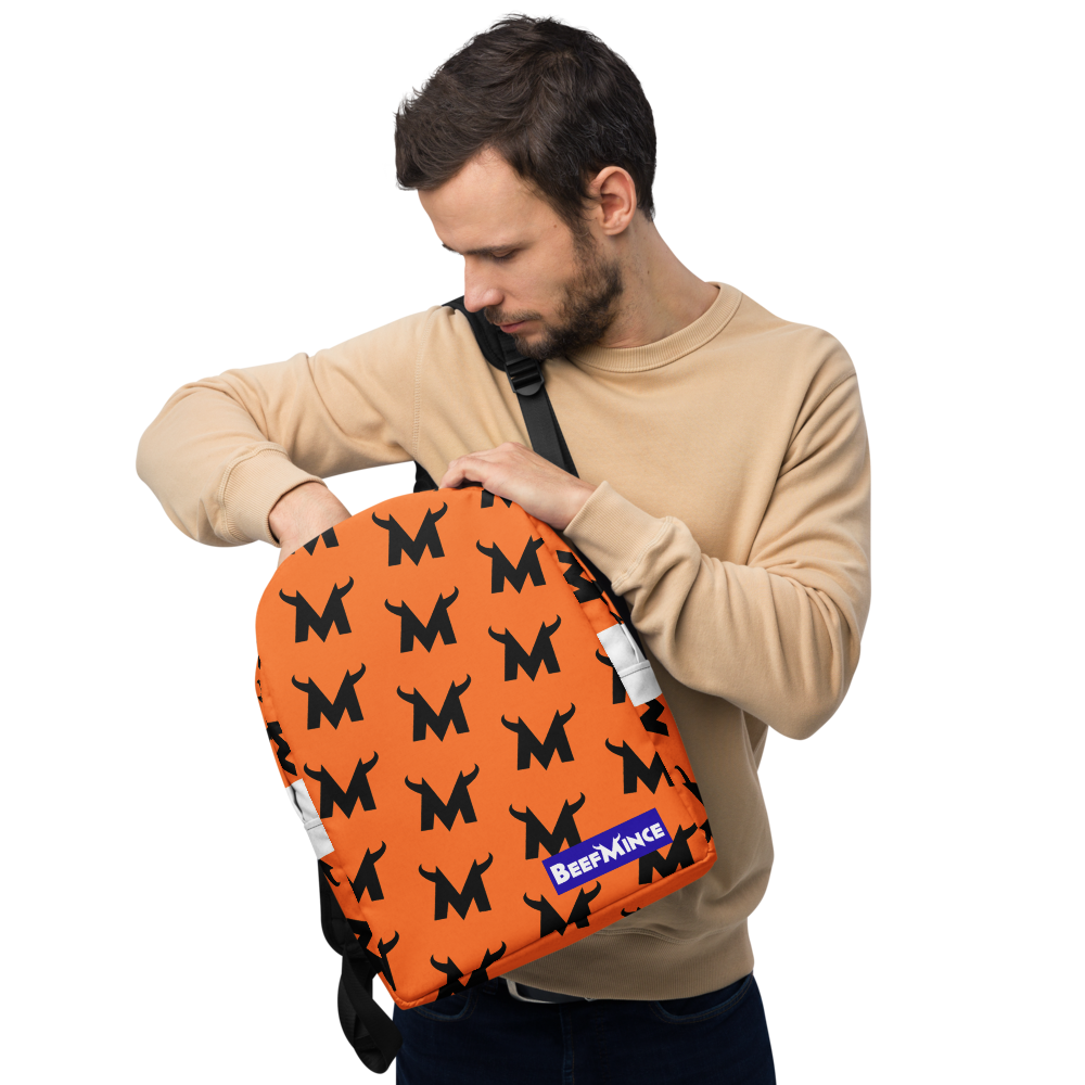 Orange Backpack