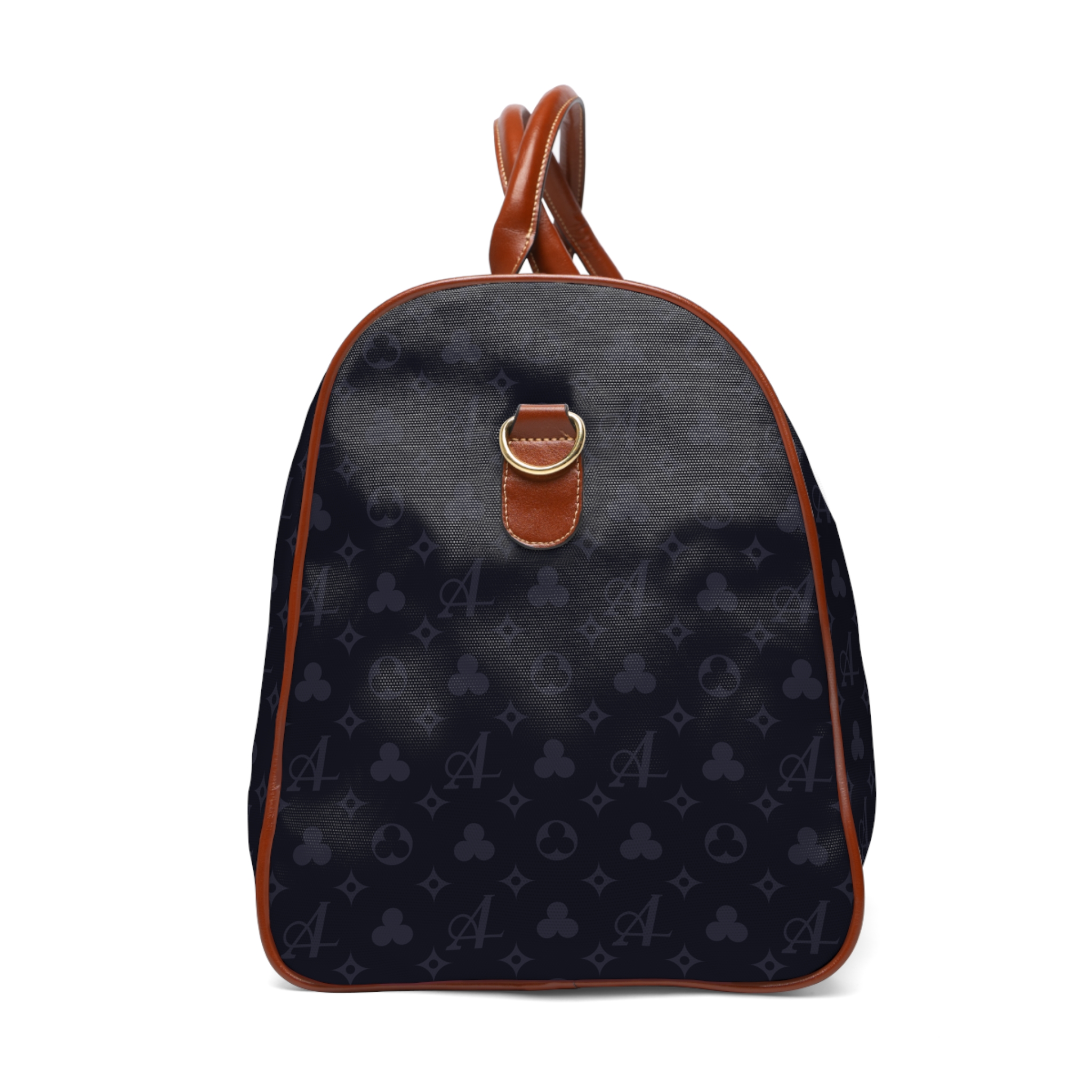 Clover Monogram Duffel Bag - Navy