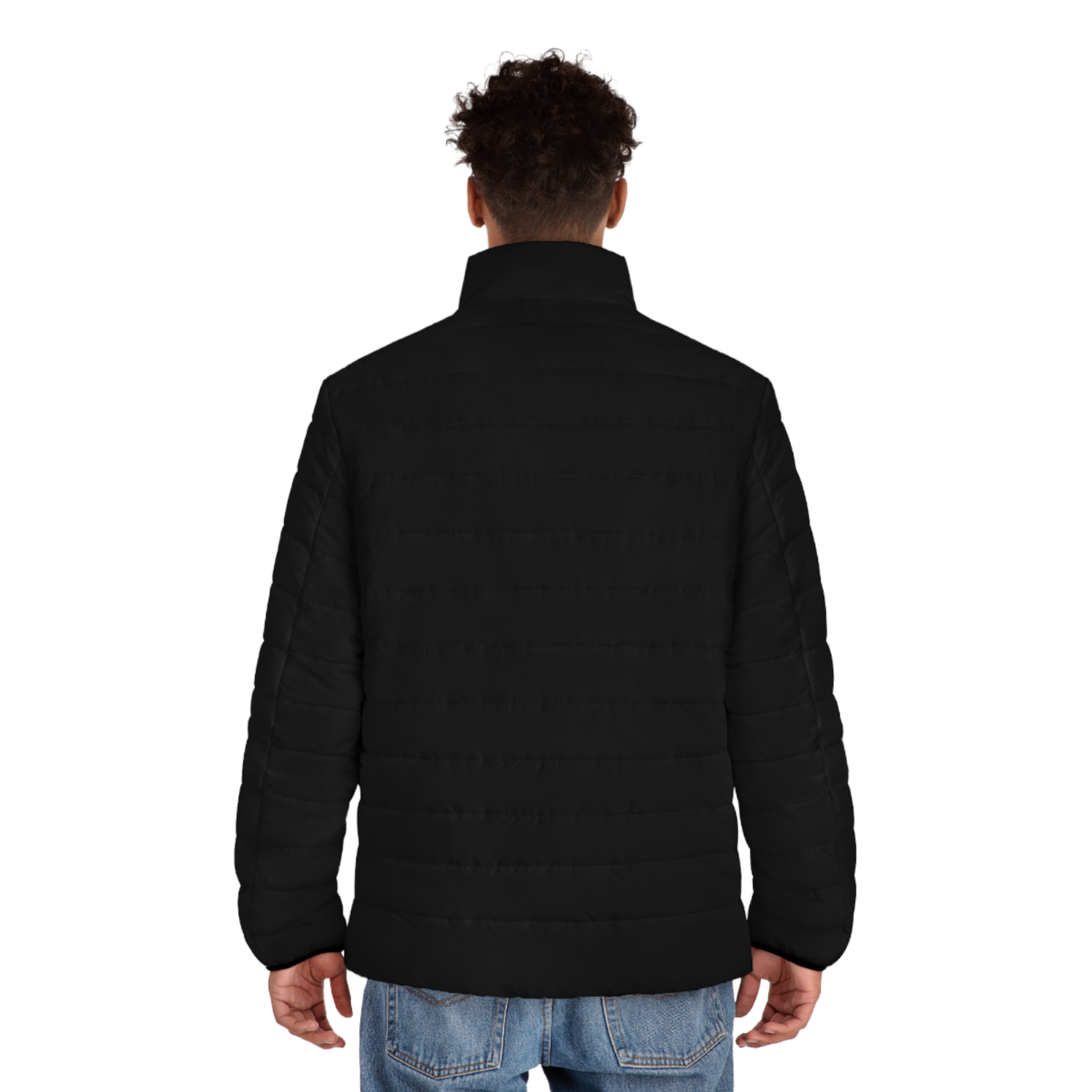 Men's Puffer Jacket - Black