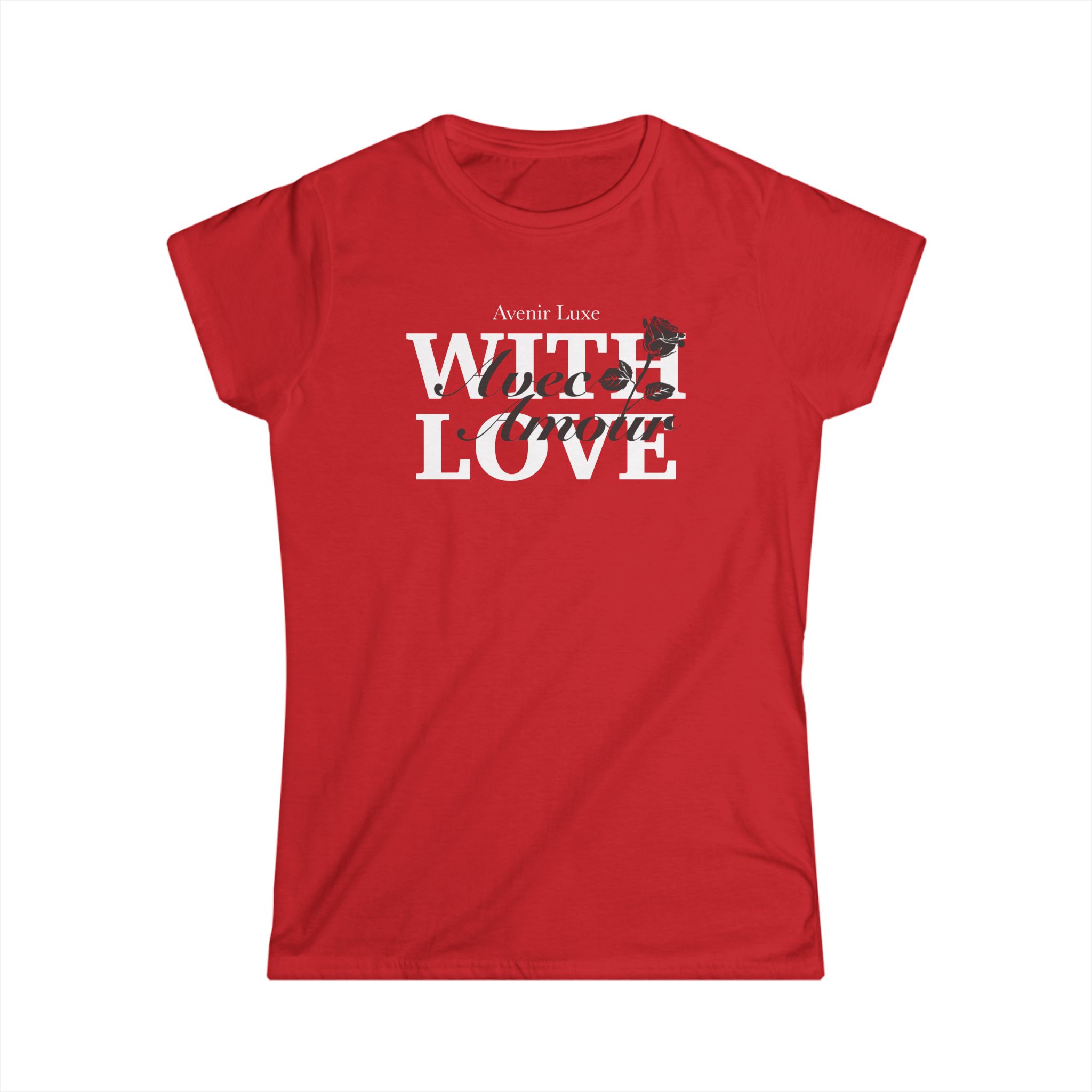 Women's Softstyle Tee - With Love