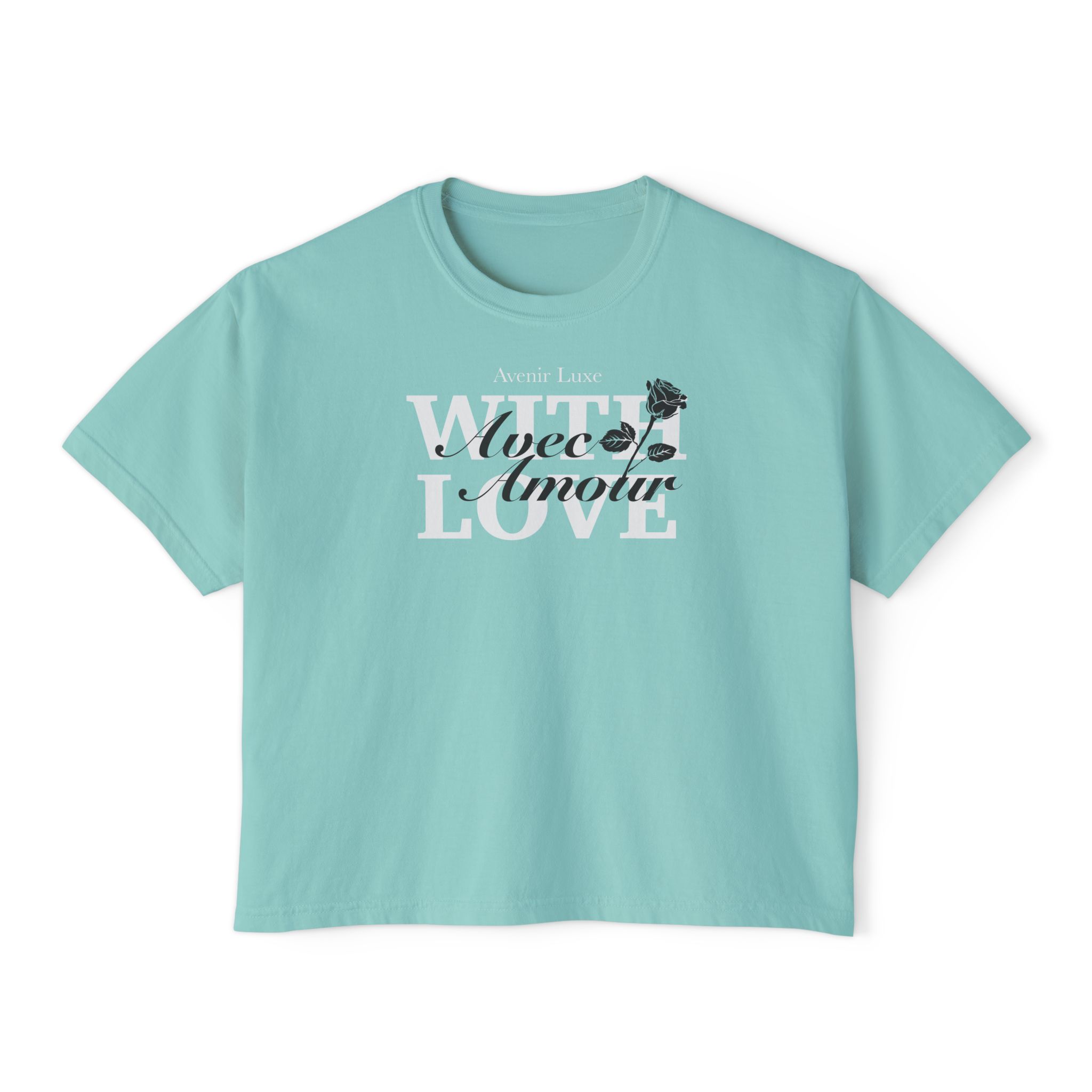Women's Boxy Tee - With Love