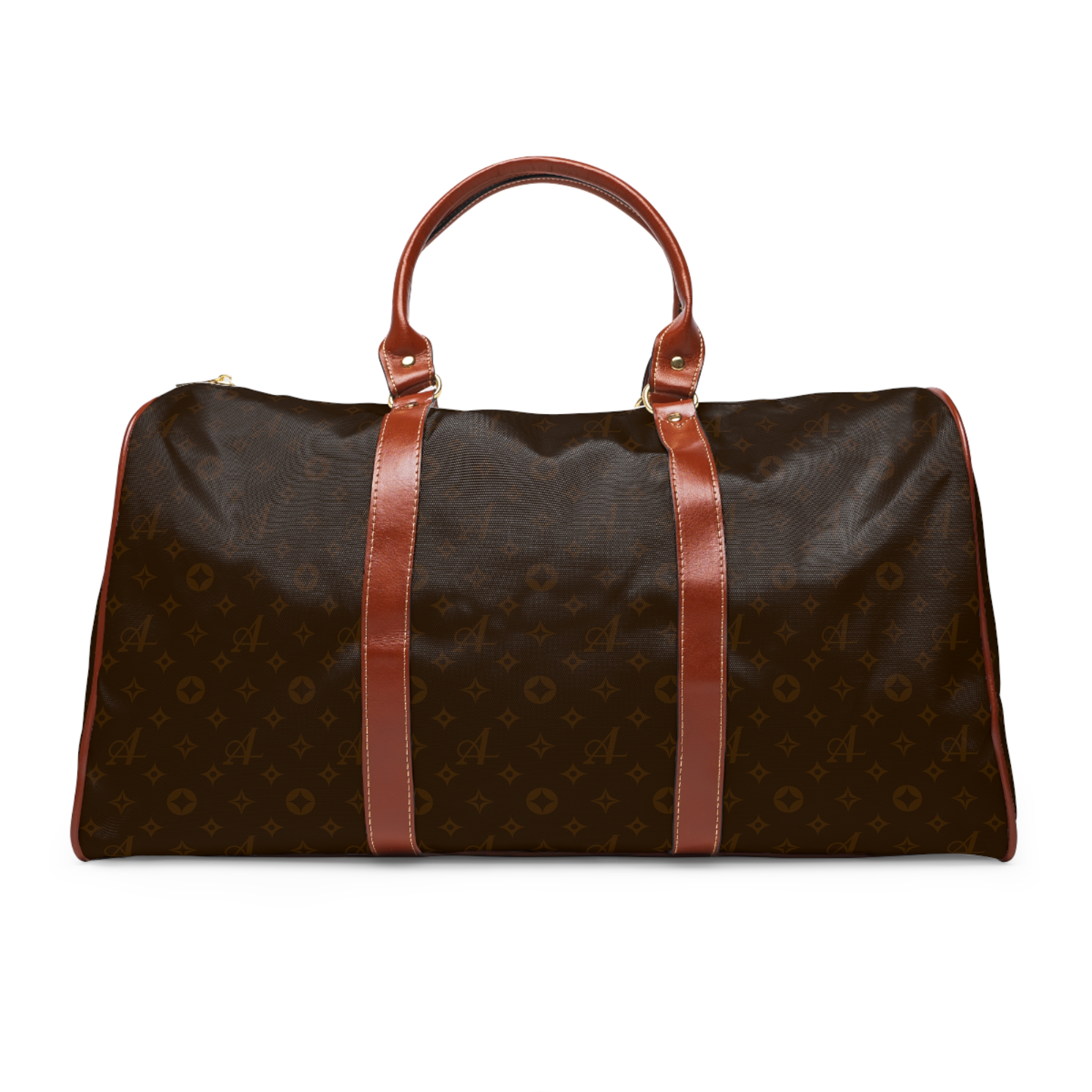 Star Monogram Duffel Bag - Brown