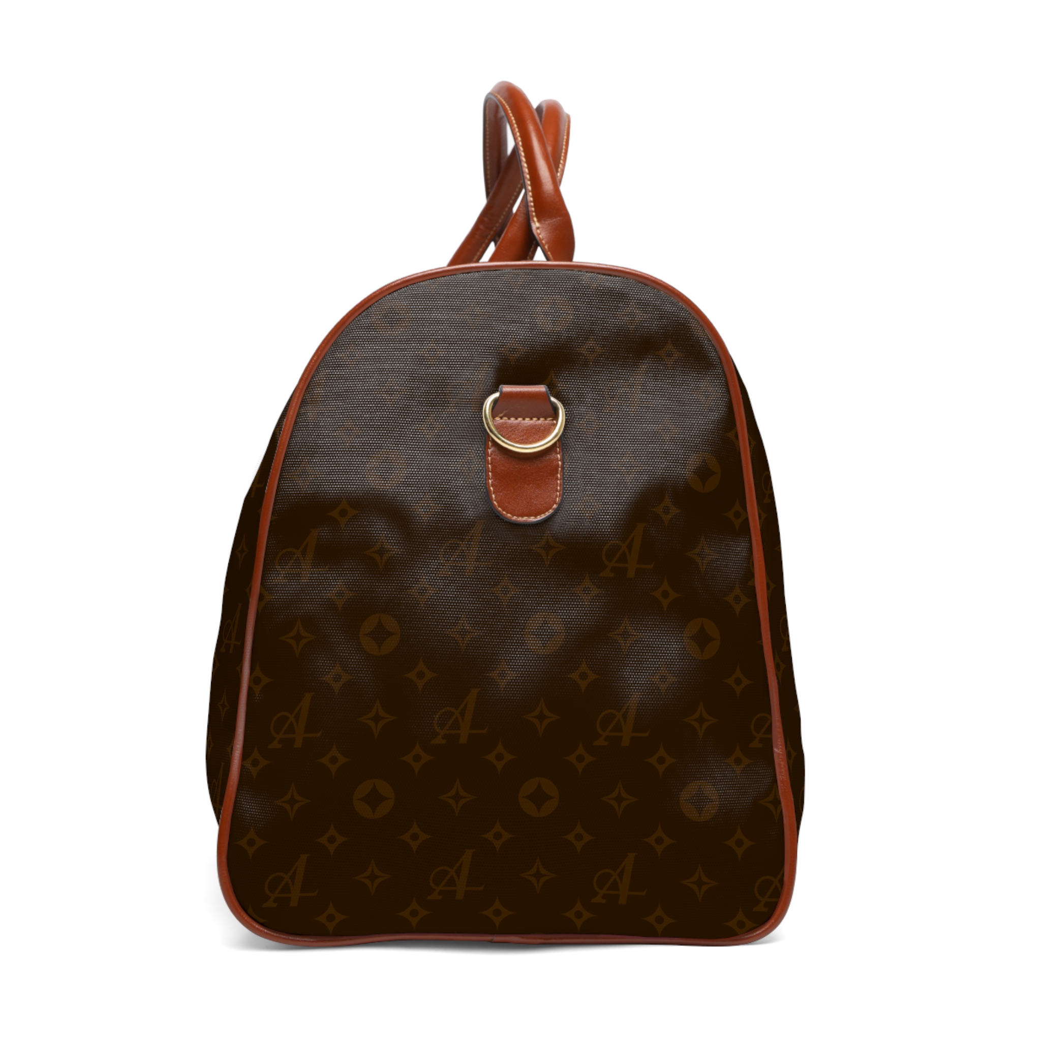 Star Monogram Duffel Bag - Brown