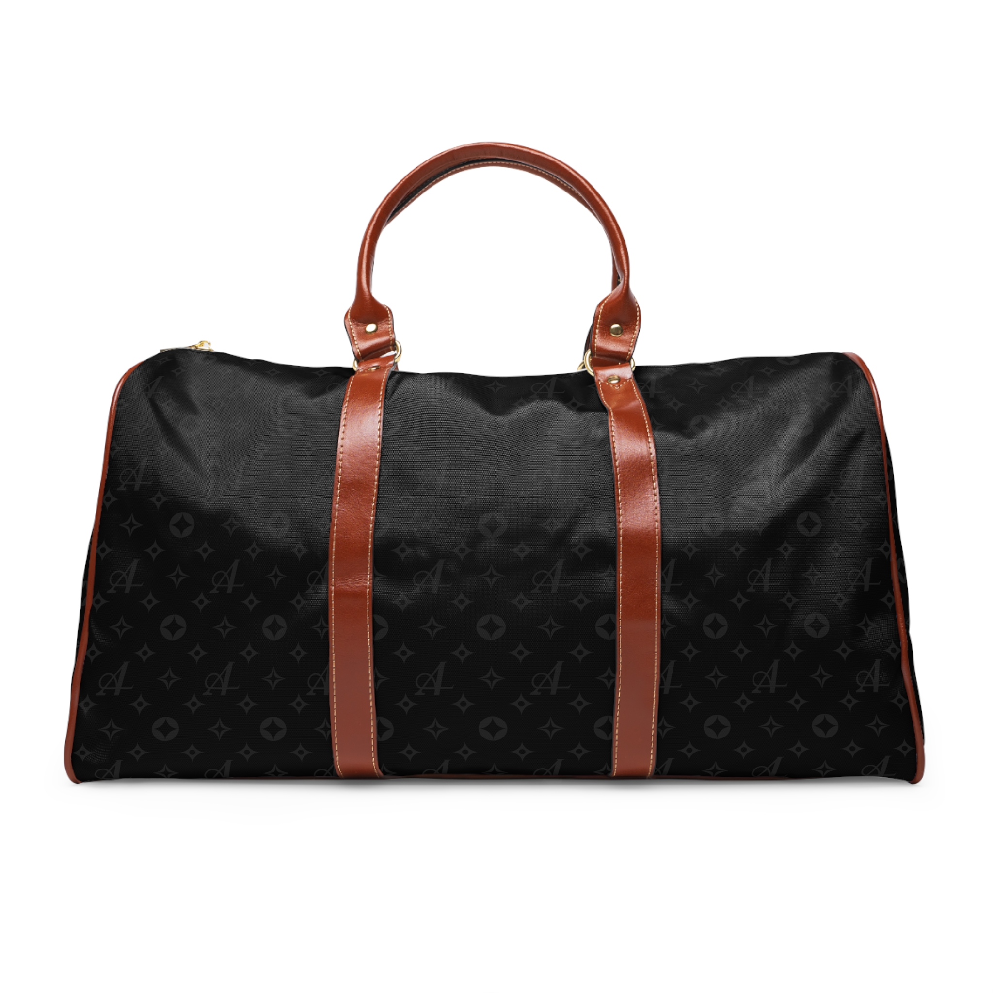 Star Monogram Duffel Bag - Black
