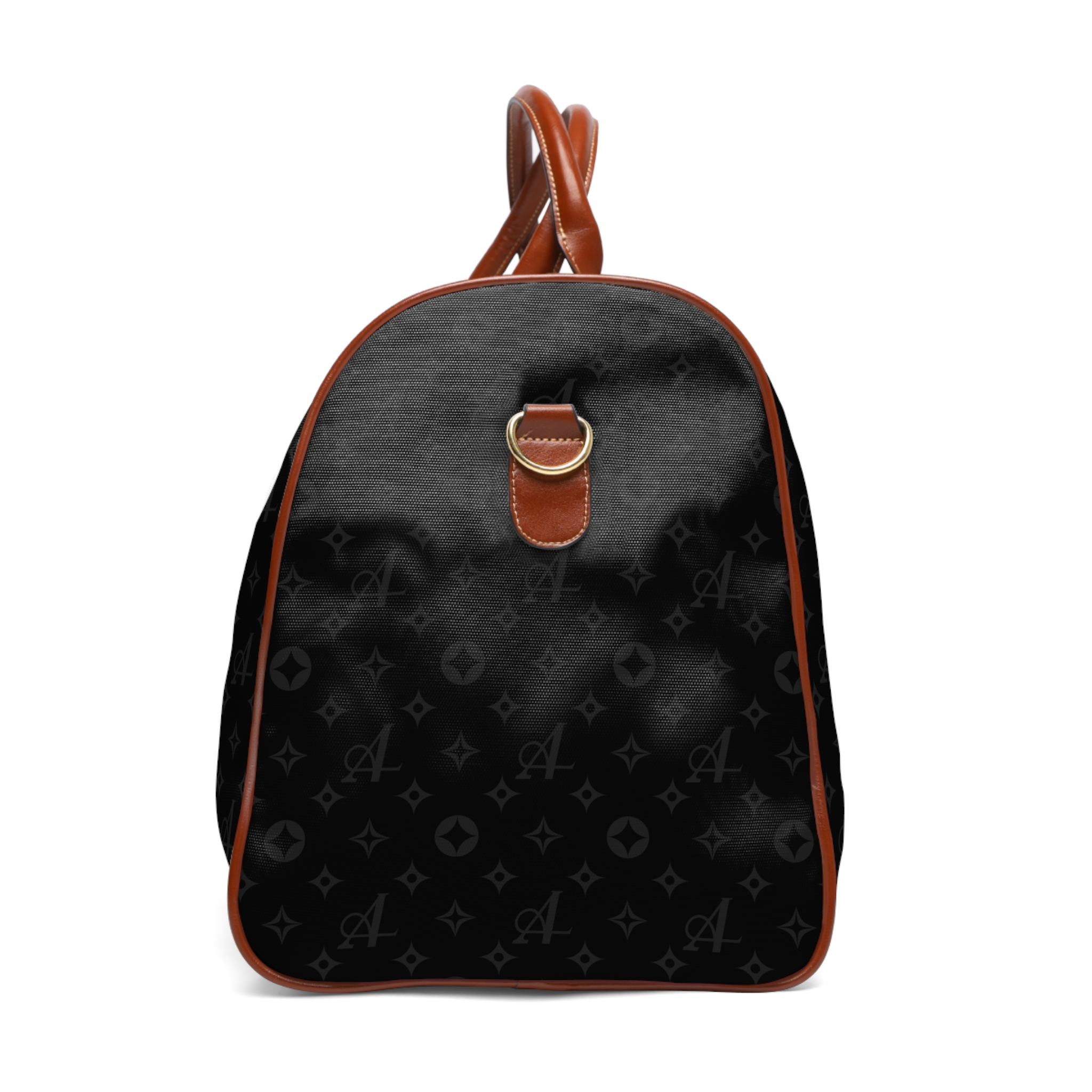 Star Monogram Duffel Bag - Black
