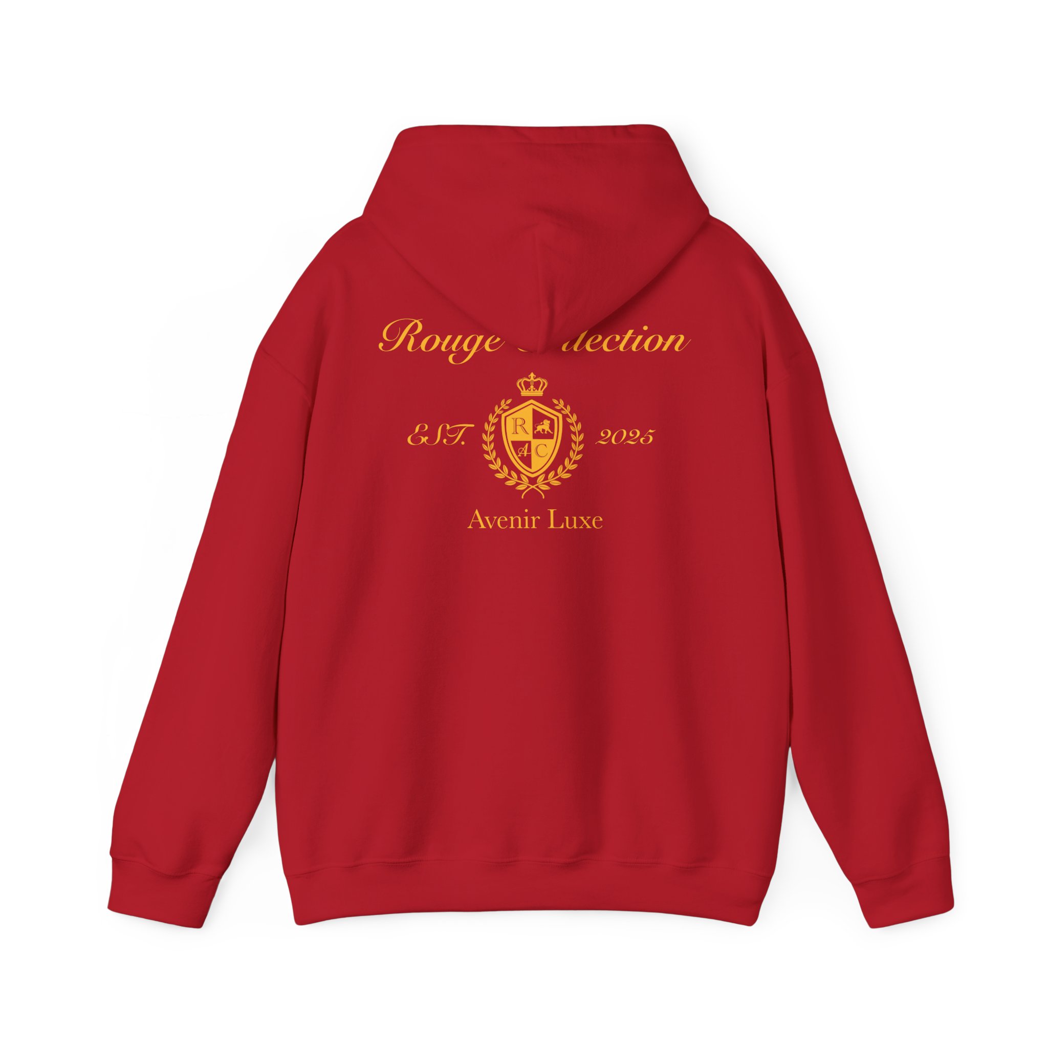 Rouge Collection Unisex Hoodie - Royal Crest Design