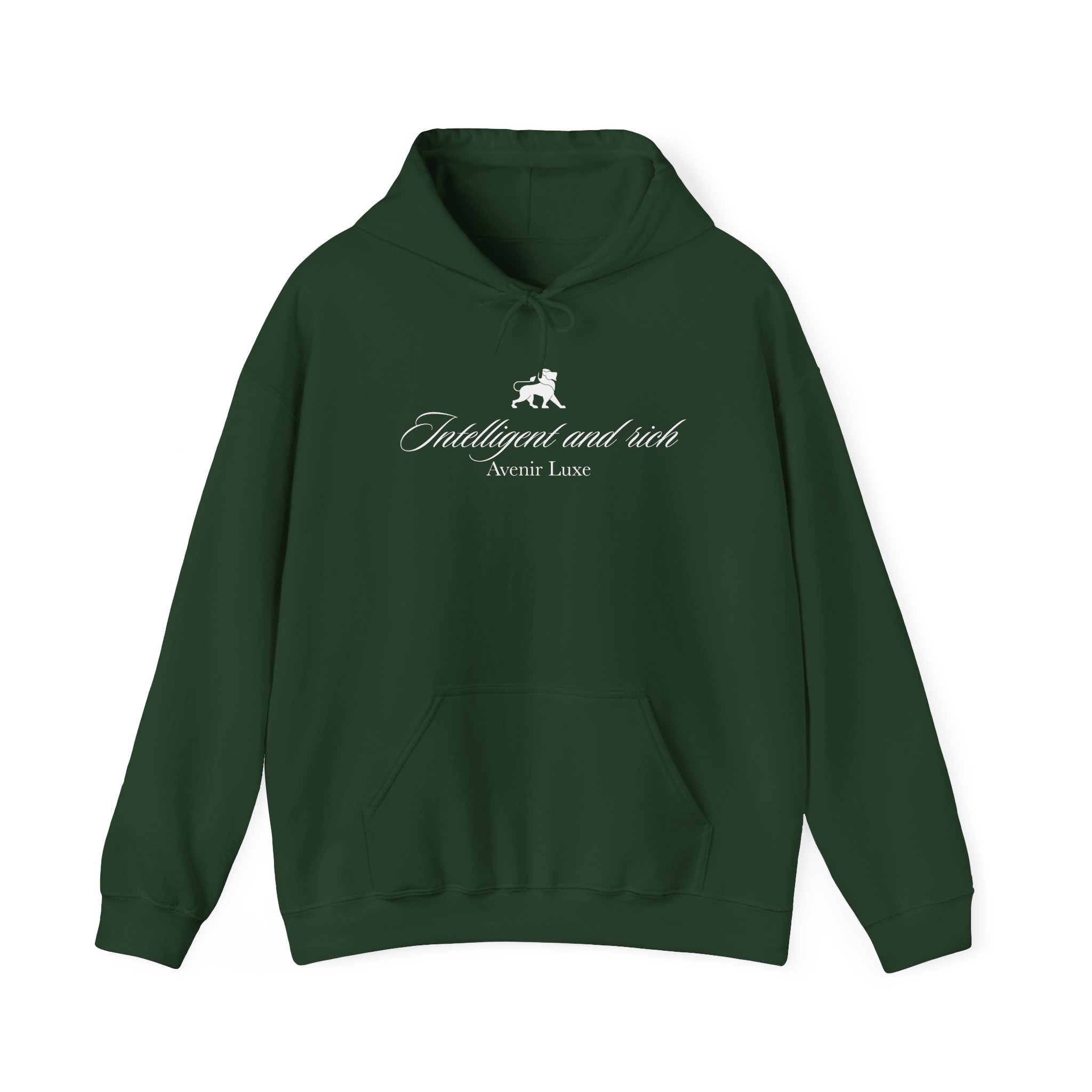 Intelligent and Rich Unisex Hoodie