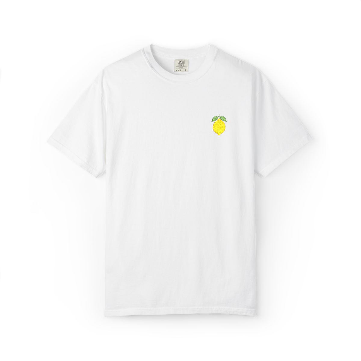Lemon Patch Tee - Small Chest Lemon T-Shirt