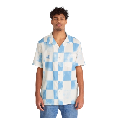 Sky Check Hawaiian Shirt 