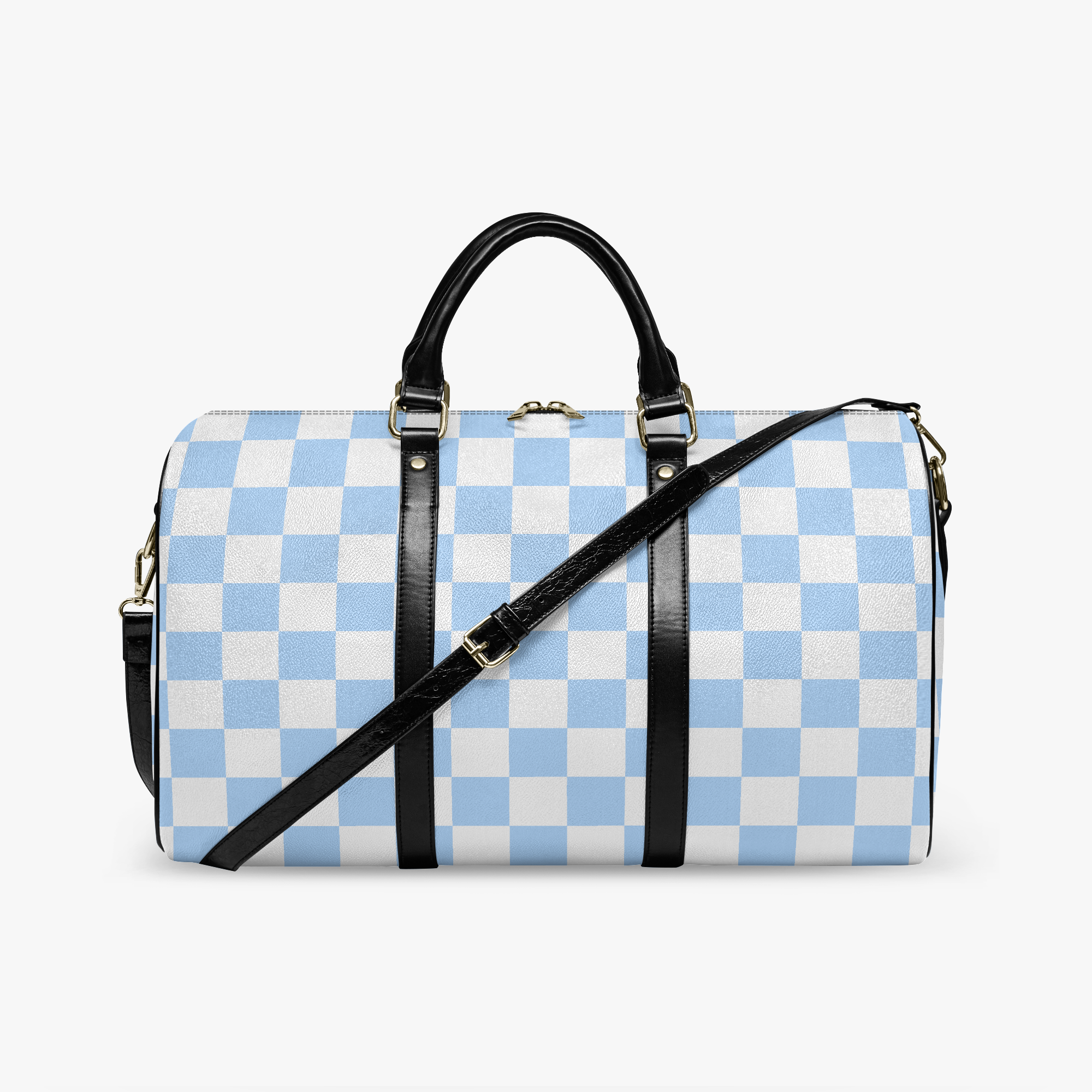 Travel Duffle Bag - Square Monogram