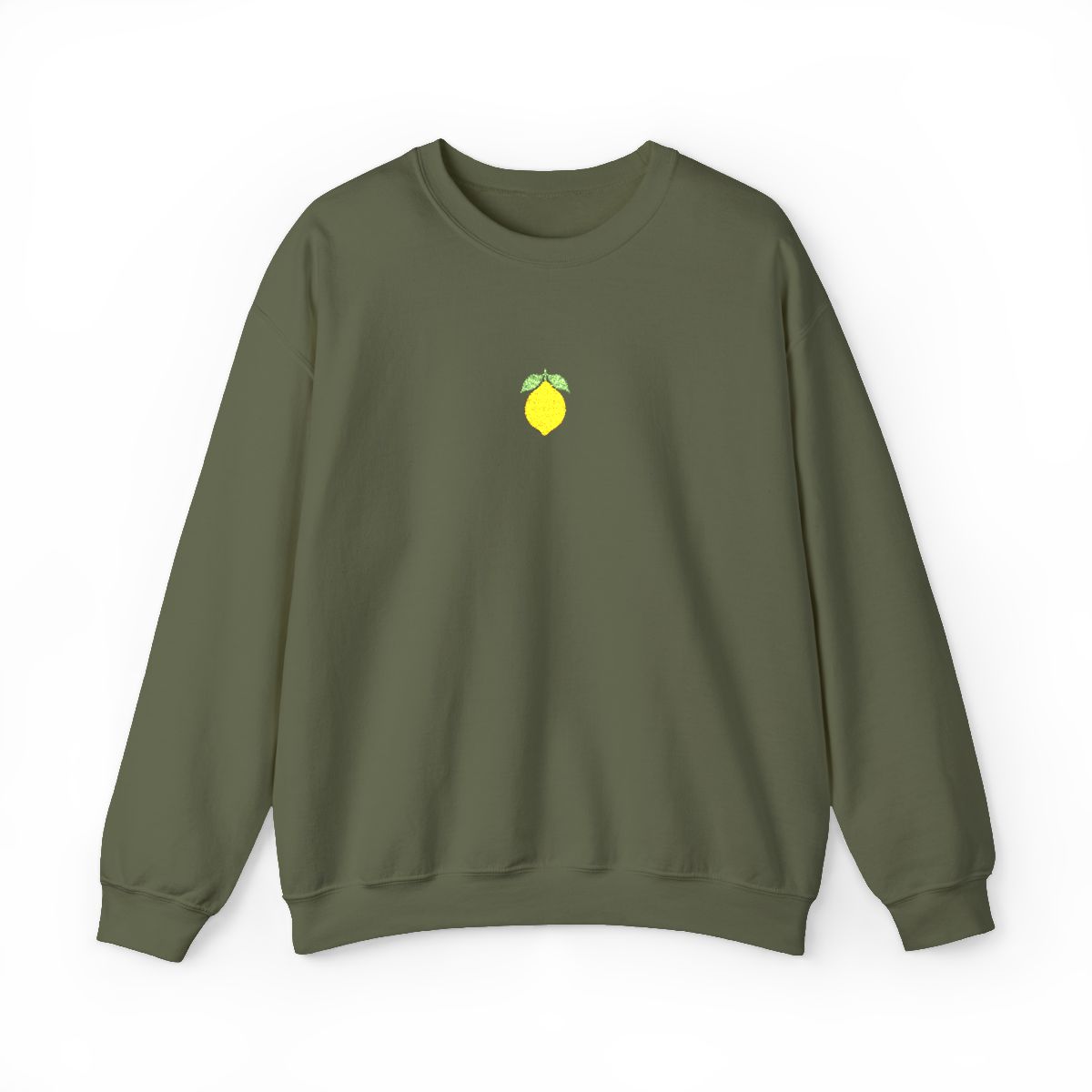 Embroidered Lemon Sweatshirt - Unisex