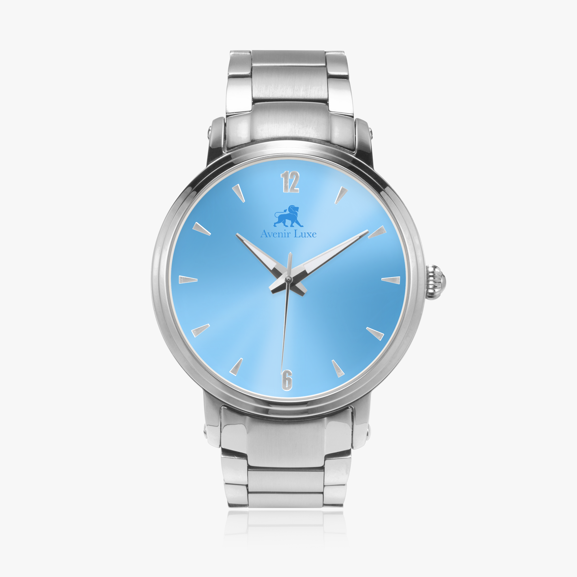 Steel Strap Gloss Print Automatic Watch