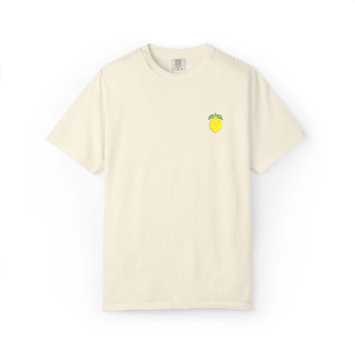 Lemon Patch Tee - Small Chest Lemon T-Shirt
