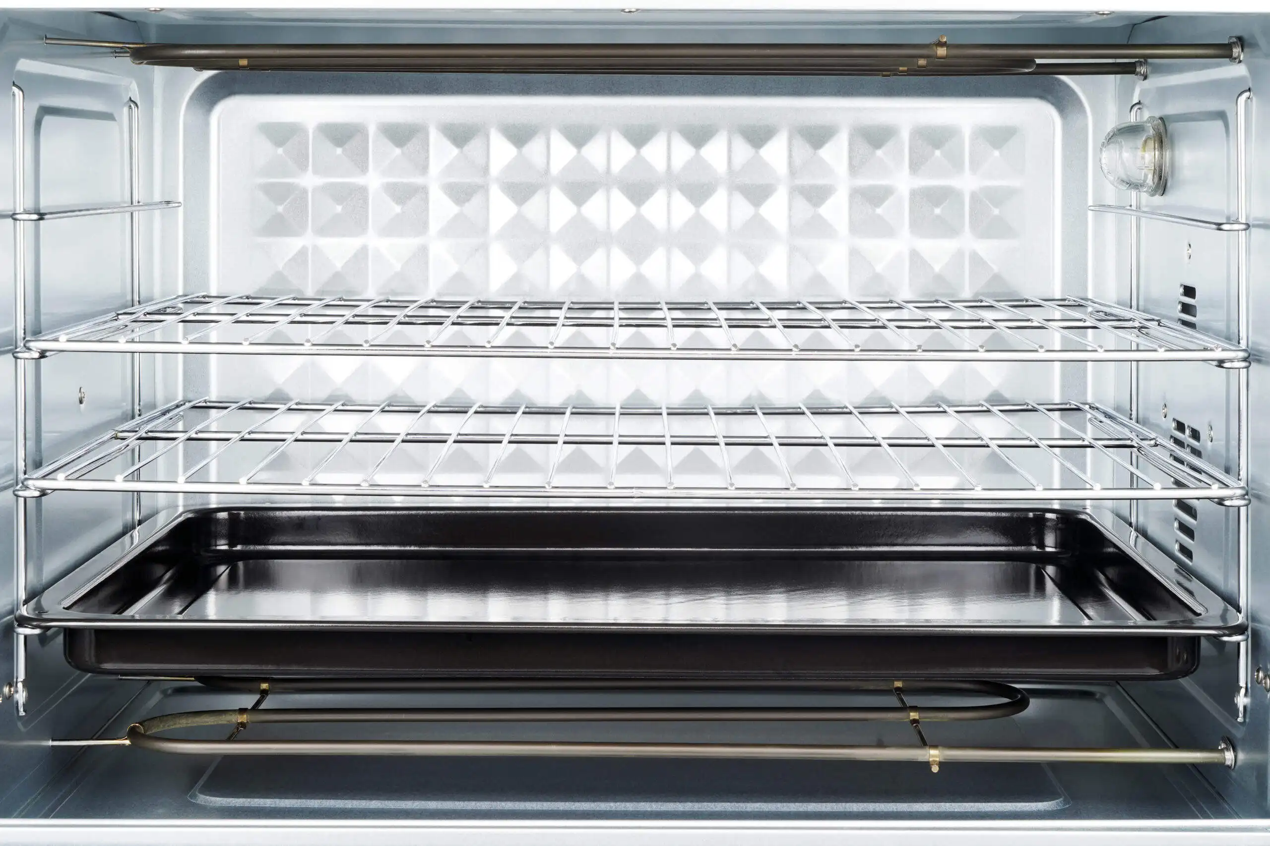 Großraum Edelstahl Backofen 2000W, 48L