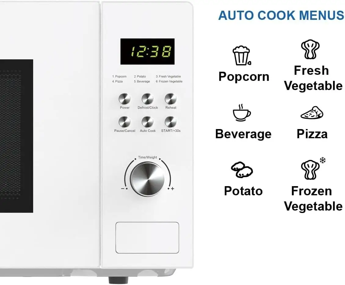 Energy-efficient Microwave Oven with Vacuum Function