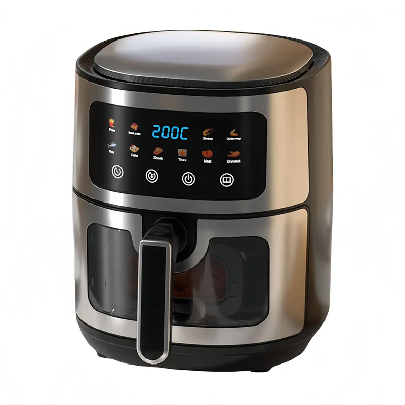10L Multifunctional Stainless Steel Air Fryer