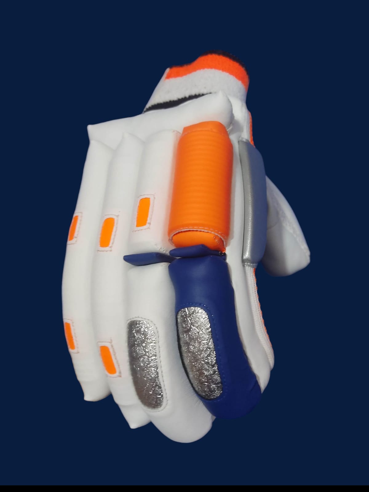 Player Edition Cricket Gloves 2.0 with Blue Orange Touch