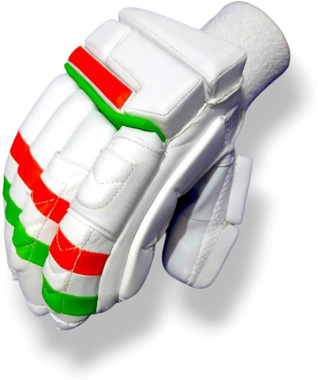 Tri Color Cricket Batting Gloves
