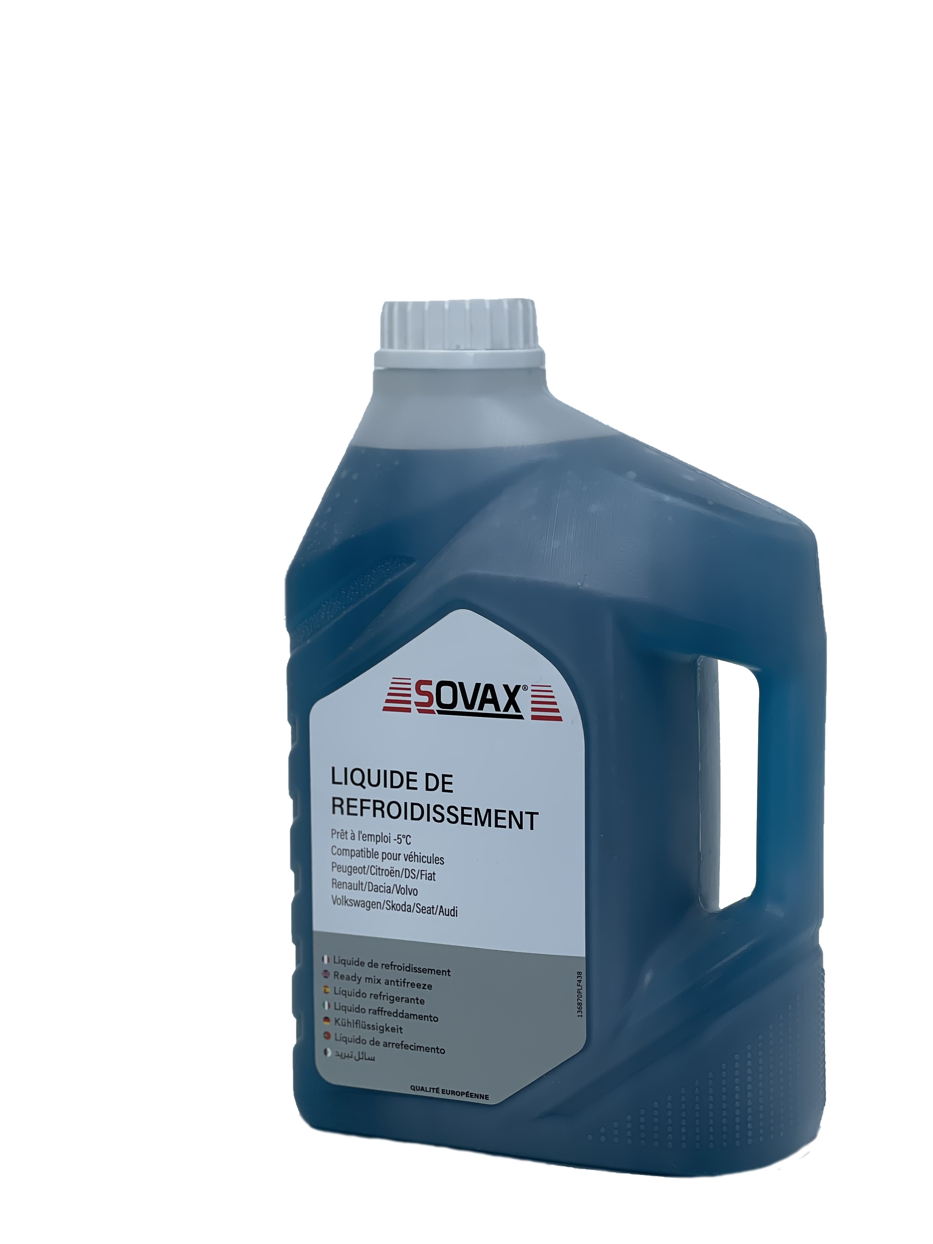 SOVAX Liquide de refroidissement -5°C (BLEU , 136870PLF438)