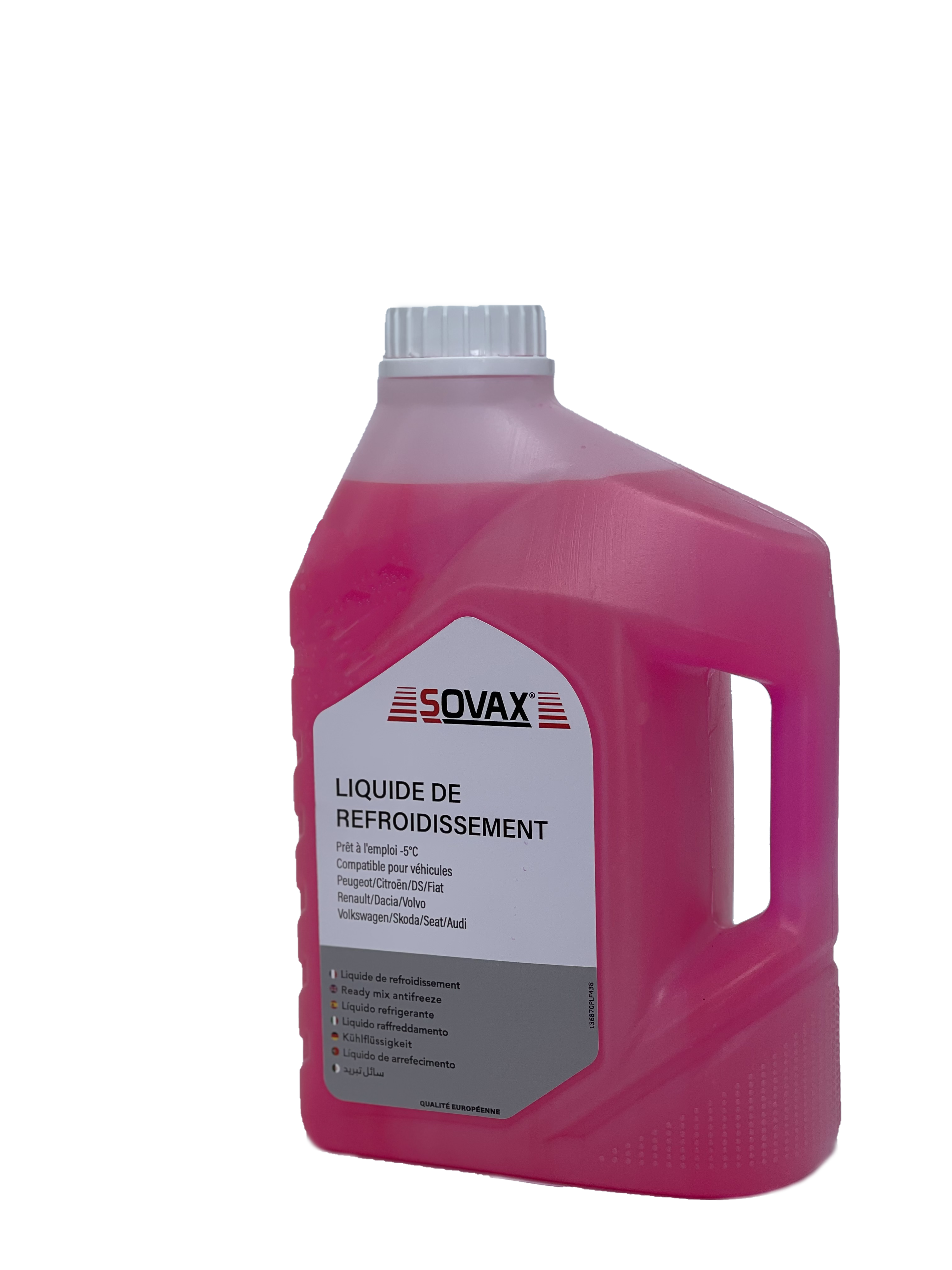 SOVAX Liquide de refroidissement -5°C (ROUGE , 136870PLF438)
