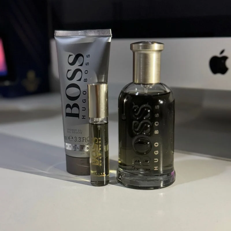 Kit Hugo Boss edp 100 ml + gel de banho 100 ml + caneta 10 ml 