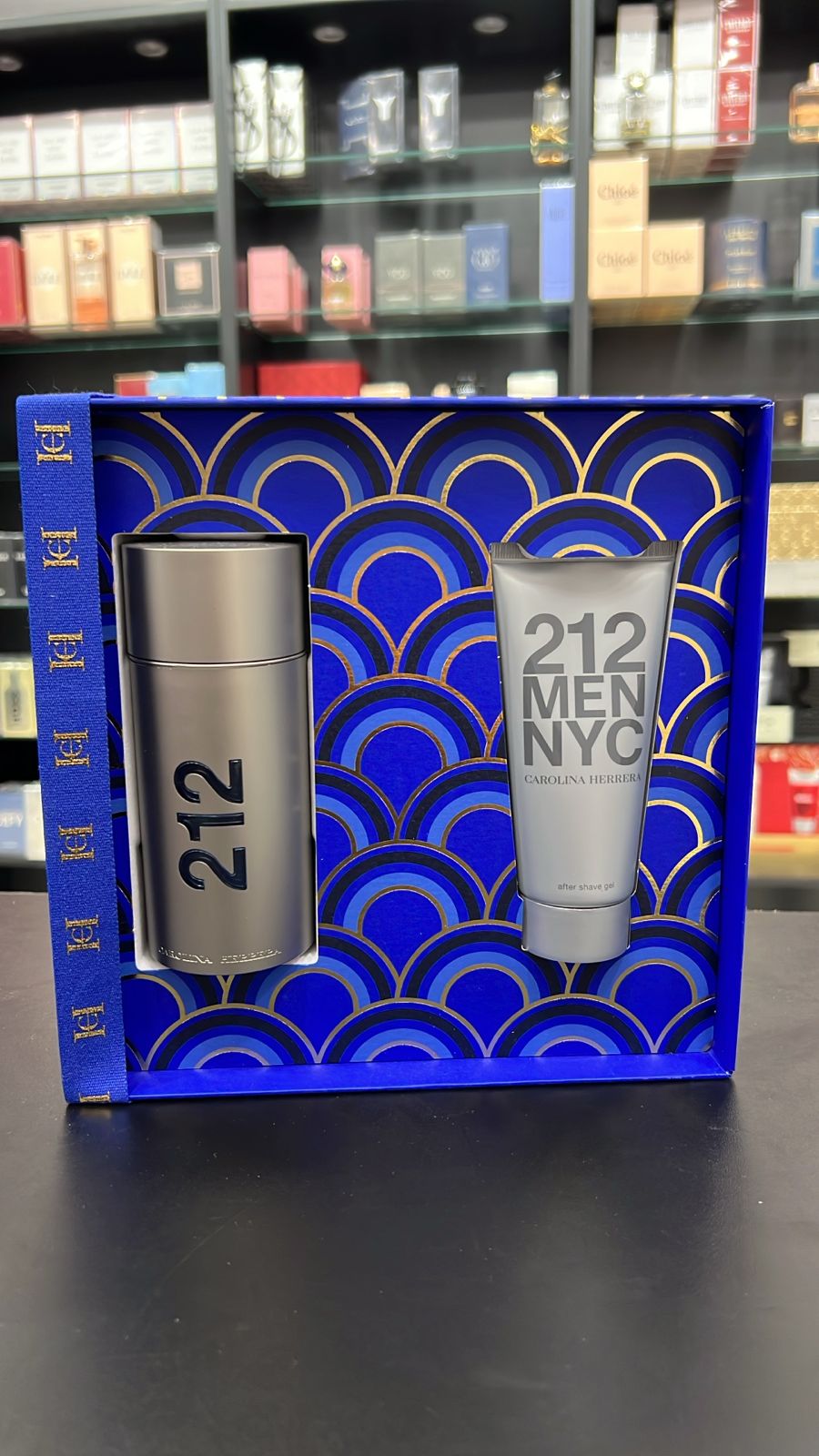 Kit: 212 Men 100ml + Gel de banho 100ml