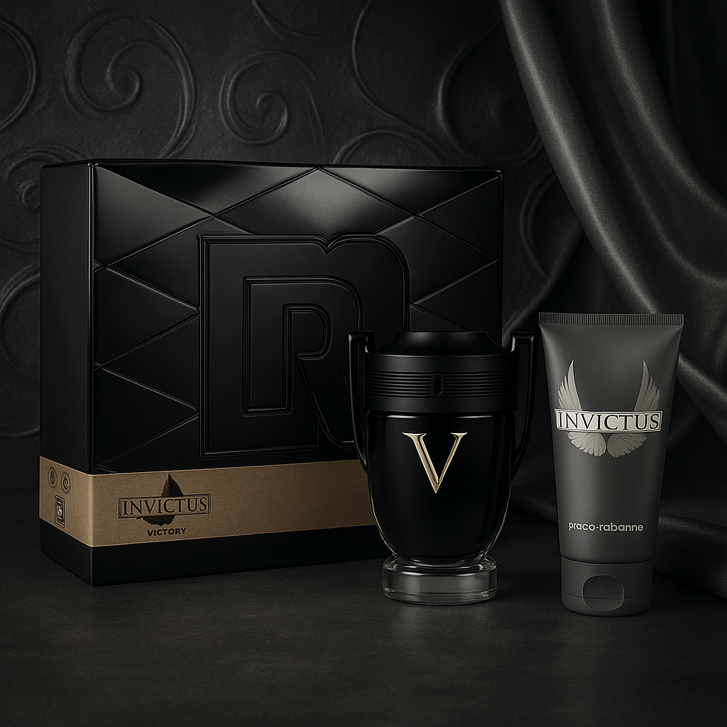 Kit invictus victory 100 ml + gel de banho 100 ml