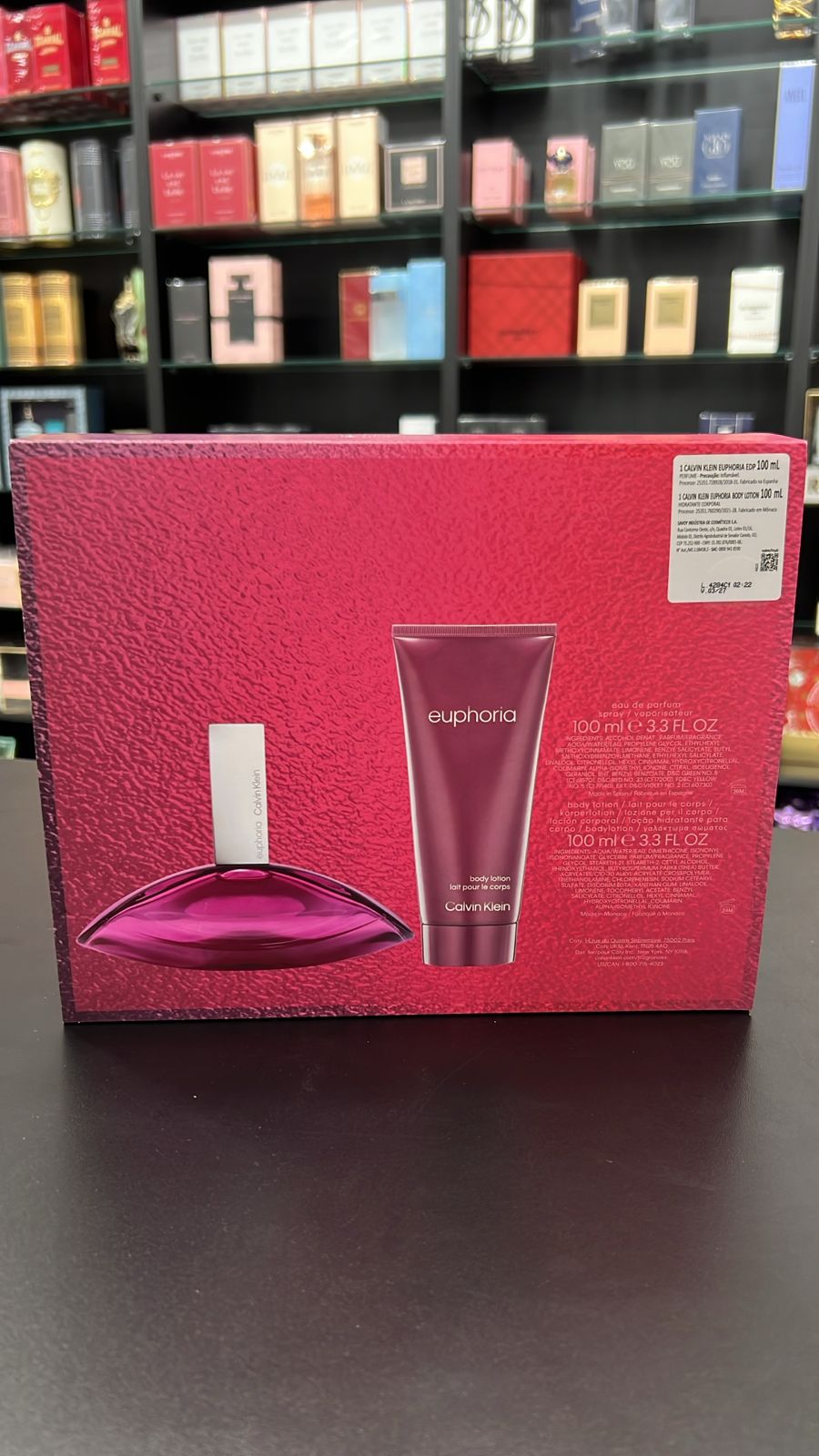 Kit: Ck Euphoria 100ml + Hidratante 100ml