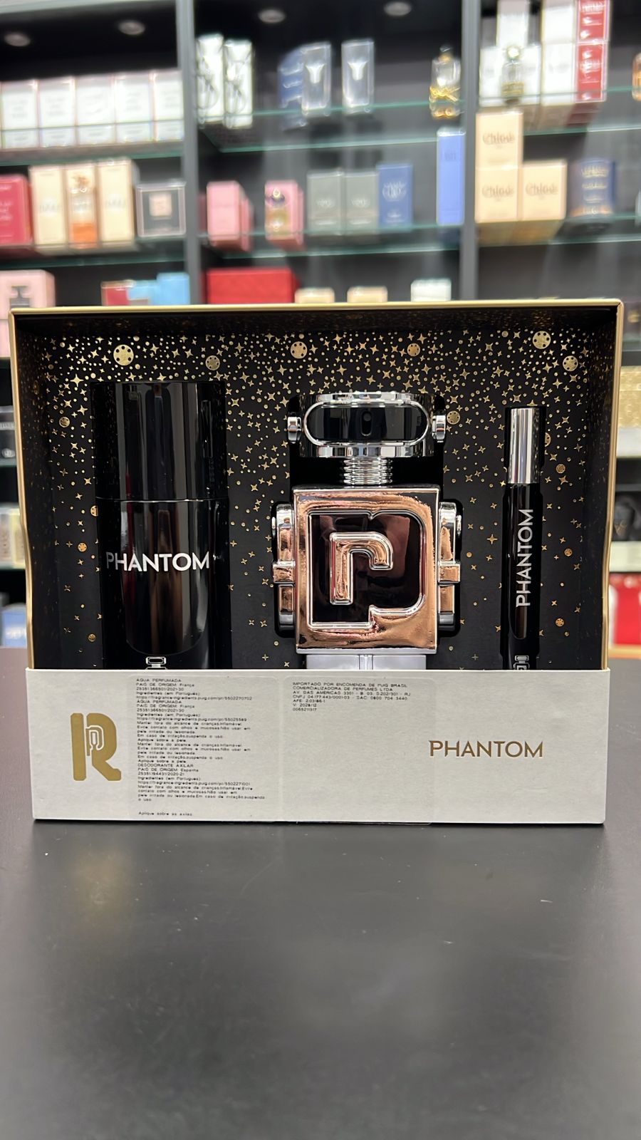 Kit: Phantom 100ml + Desodorante 150ml + Caneta 10ml