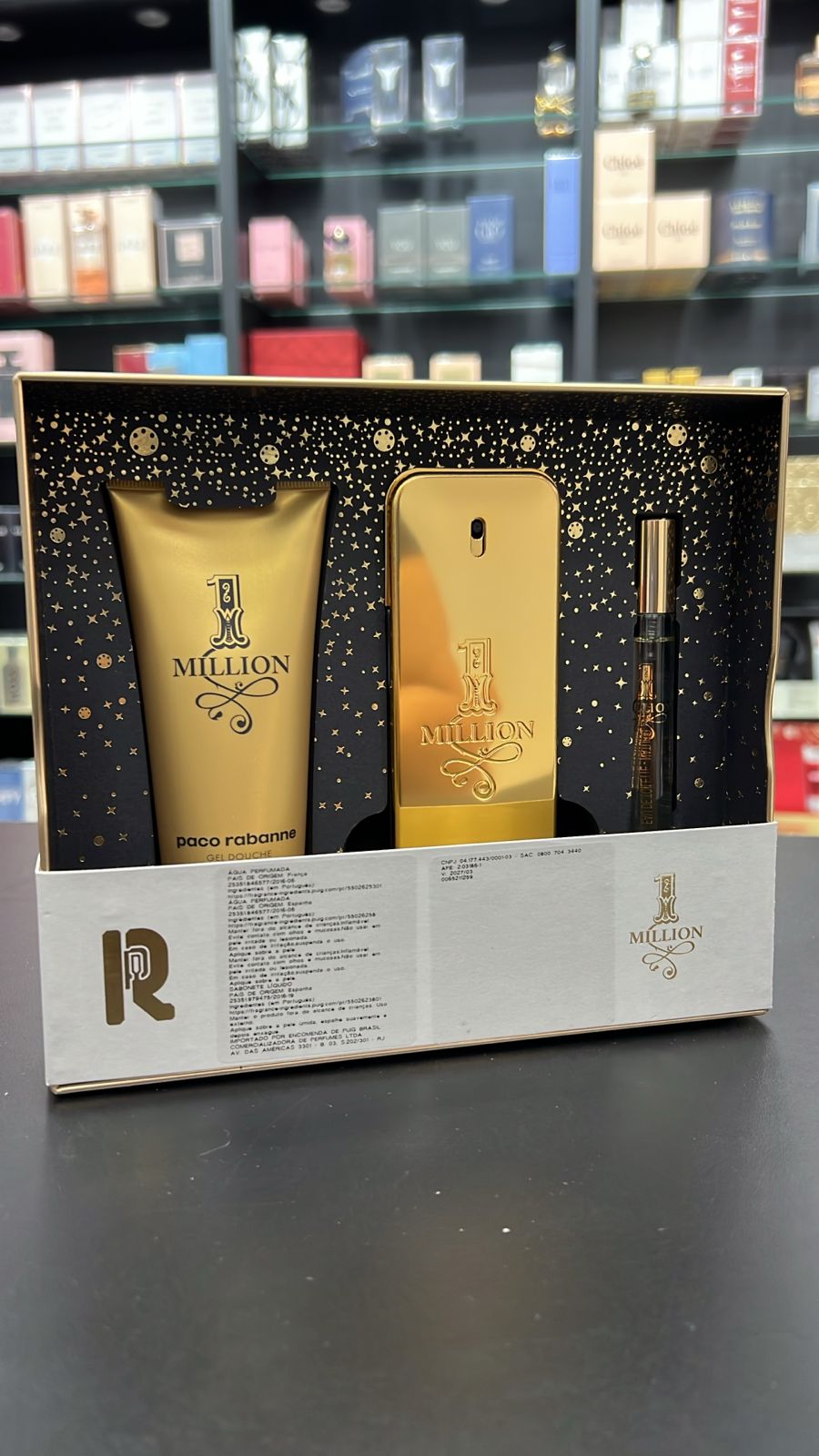Kit: One Million 100Ml + Gel de banho 100ml + Caneta 10ml