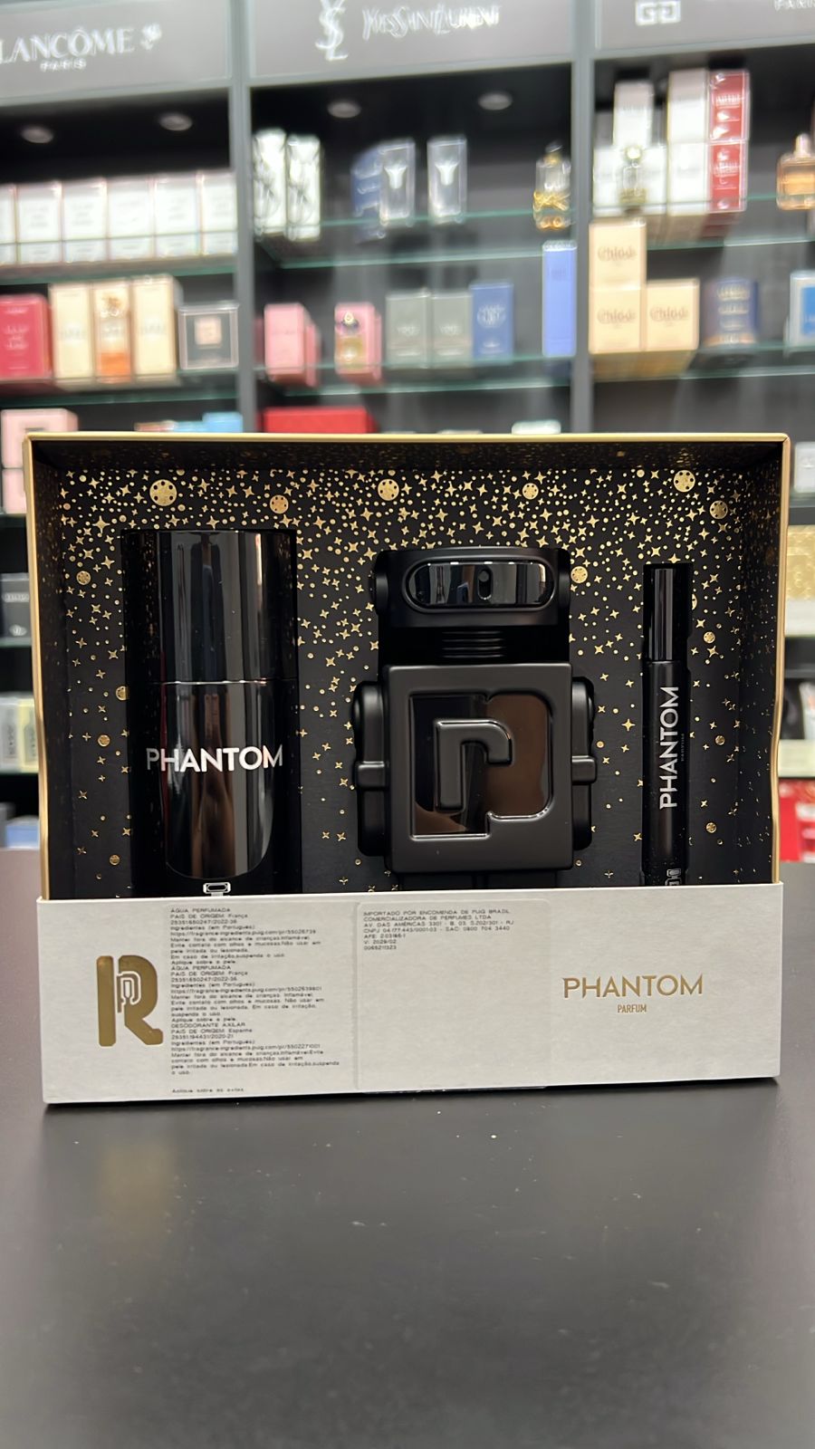 Kit phantom parfum 100 ml + desodorante 150 ml + caneta 10 ml 