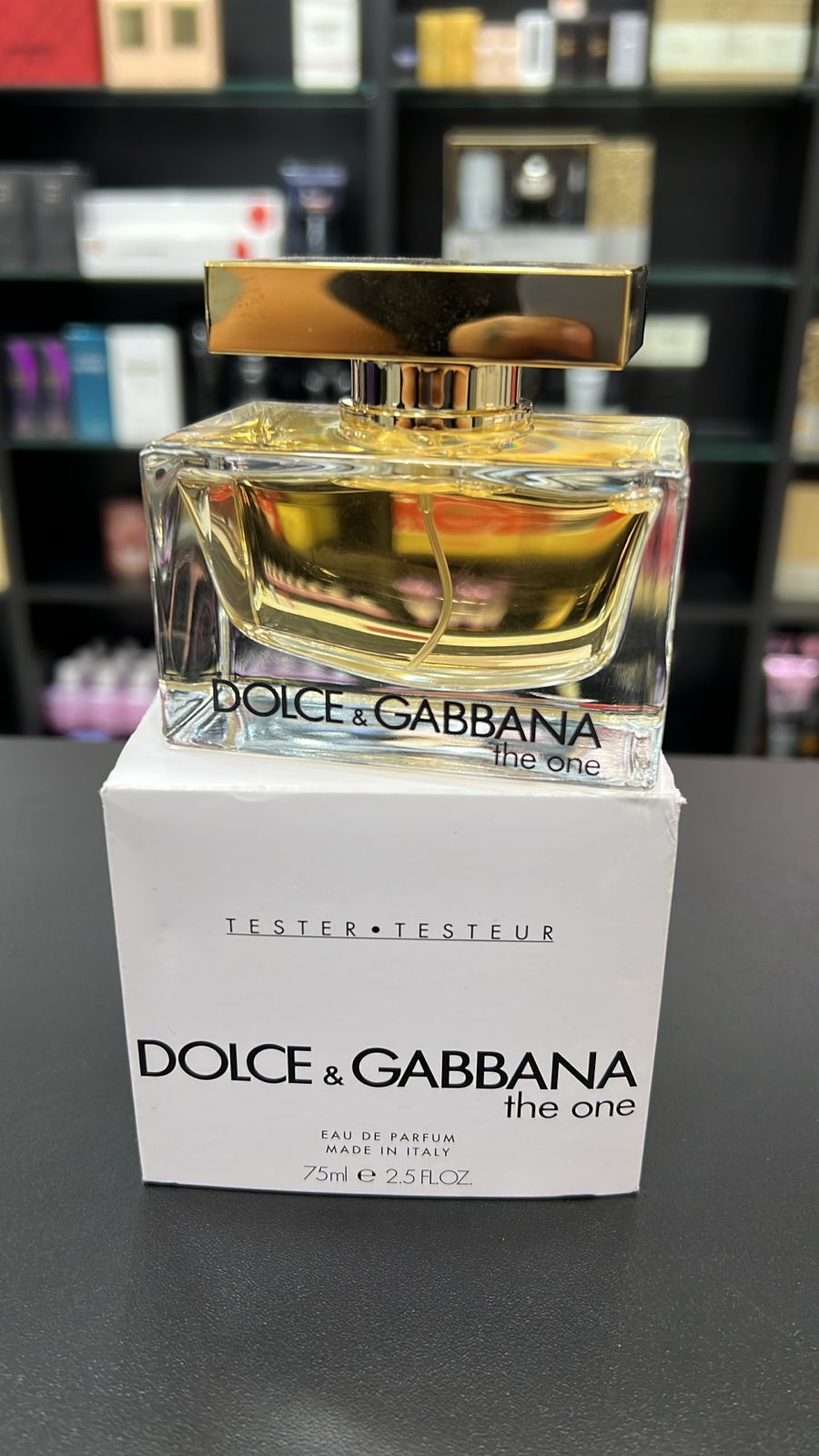 Tester: DG the one 75ml