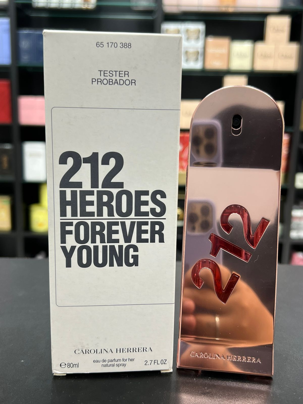Tester: 212 heroes 80 ml fem