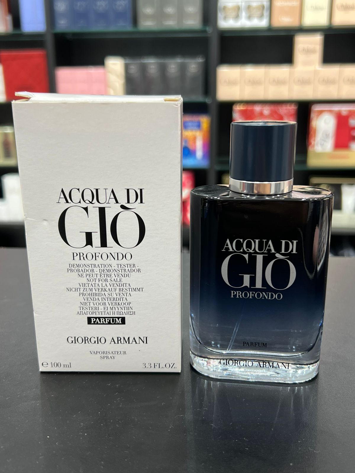 Tester: Acqua di gio profondo parfum 100ml