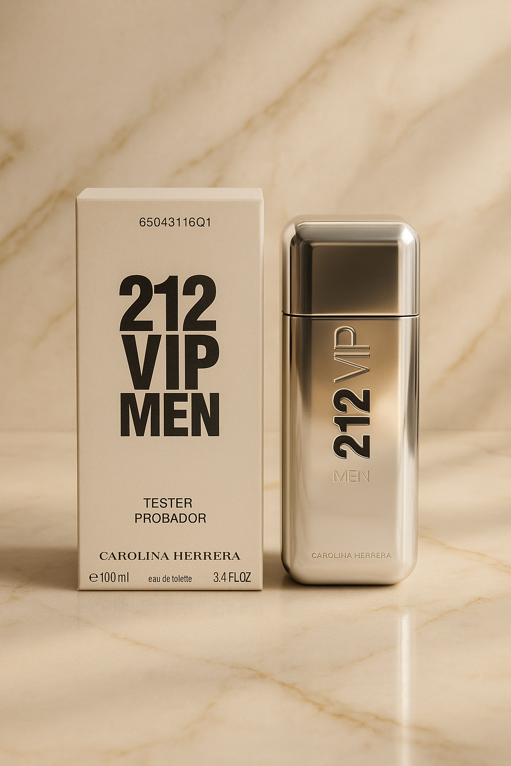 Tester: 212 vip men 100ml 
