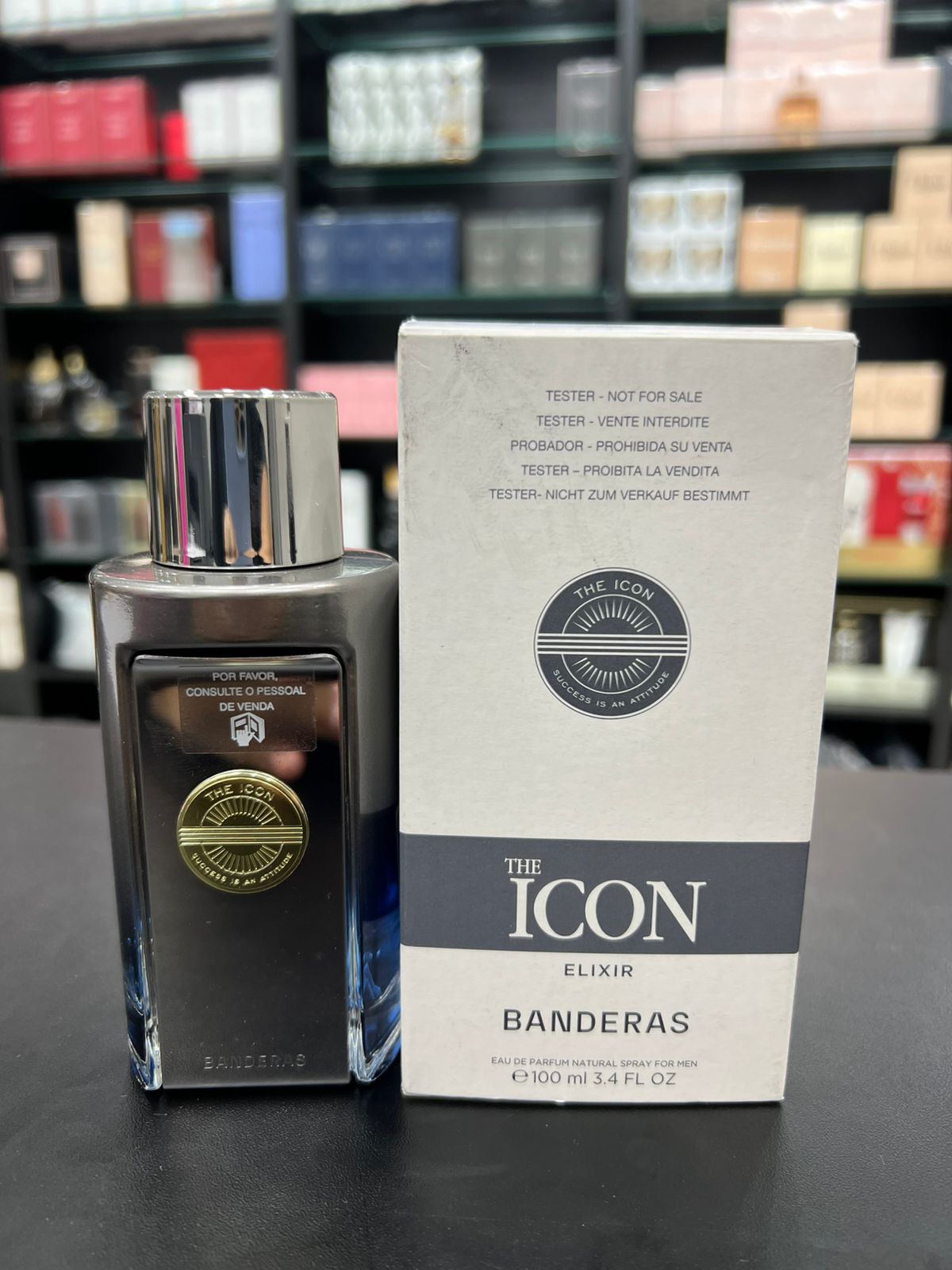 Tester: Icon elixir 100ml 
