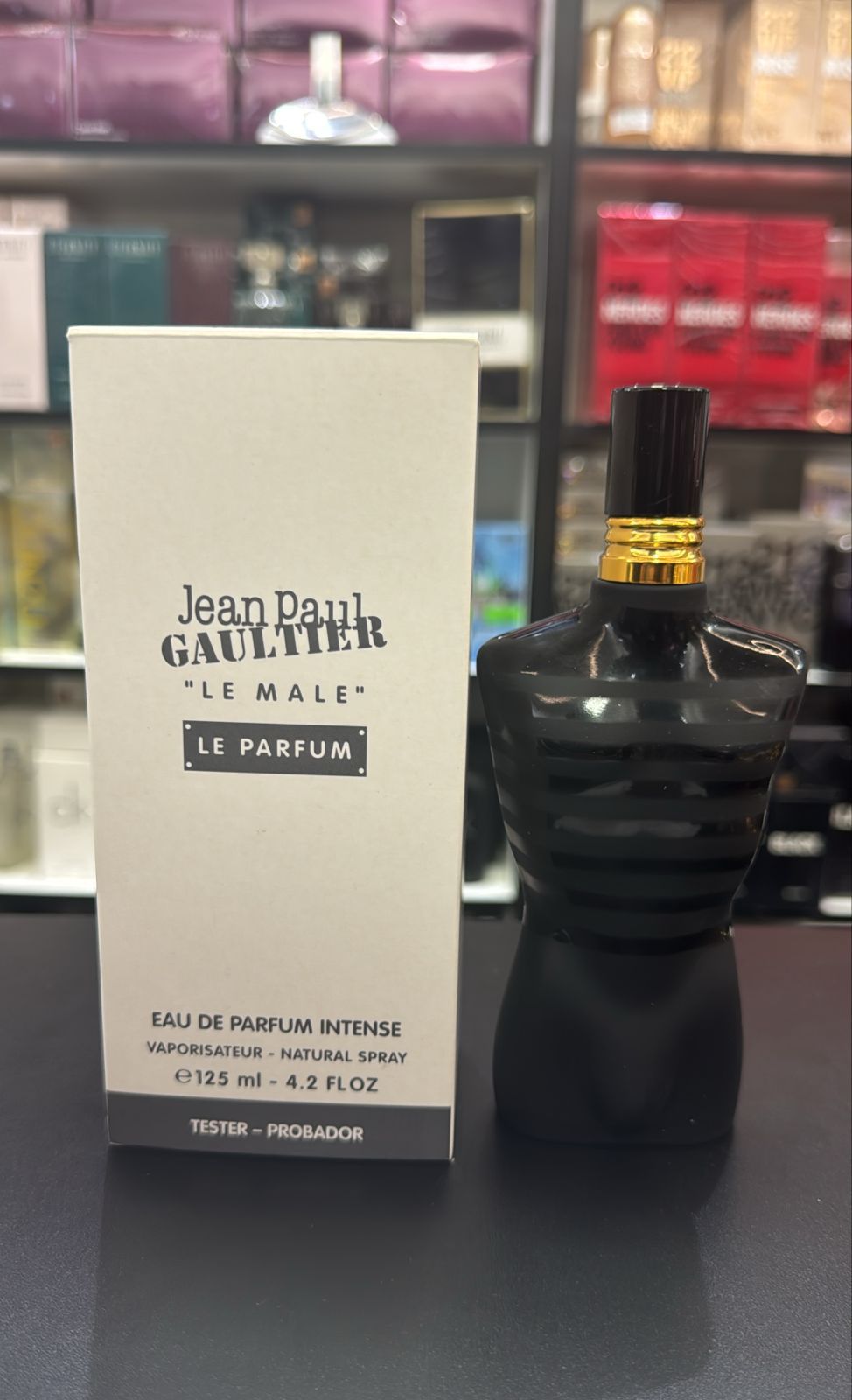 Tester; Le male lê Parfum 125ml