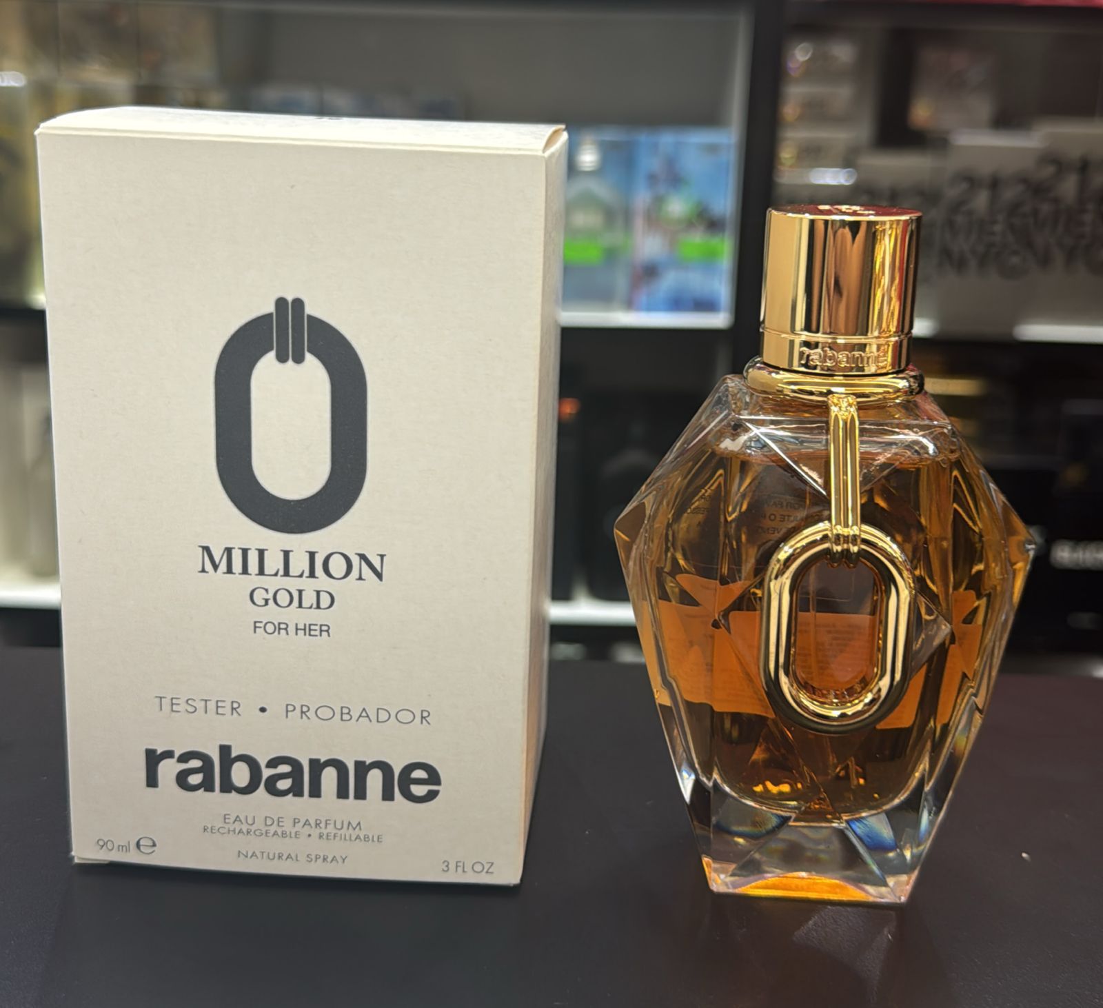 Tester: MILLION GOLD fem 90ml
