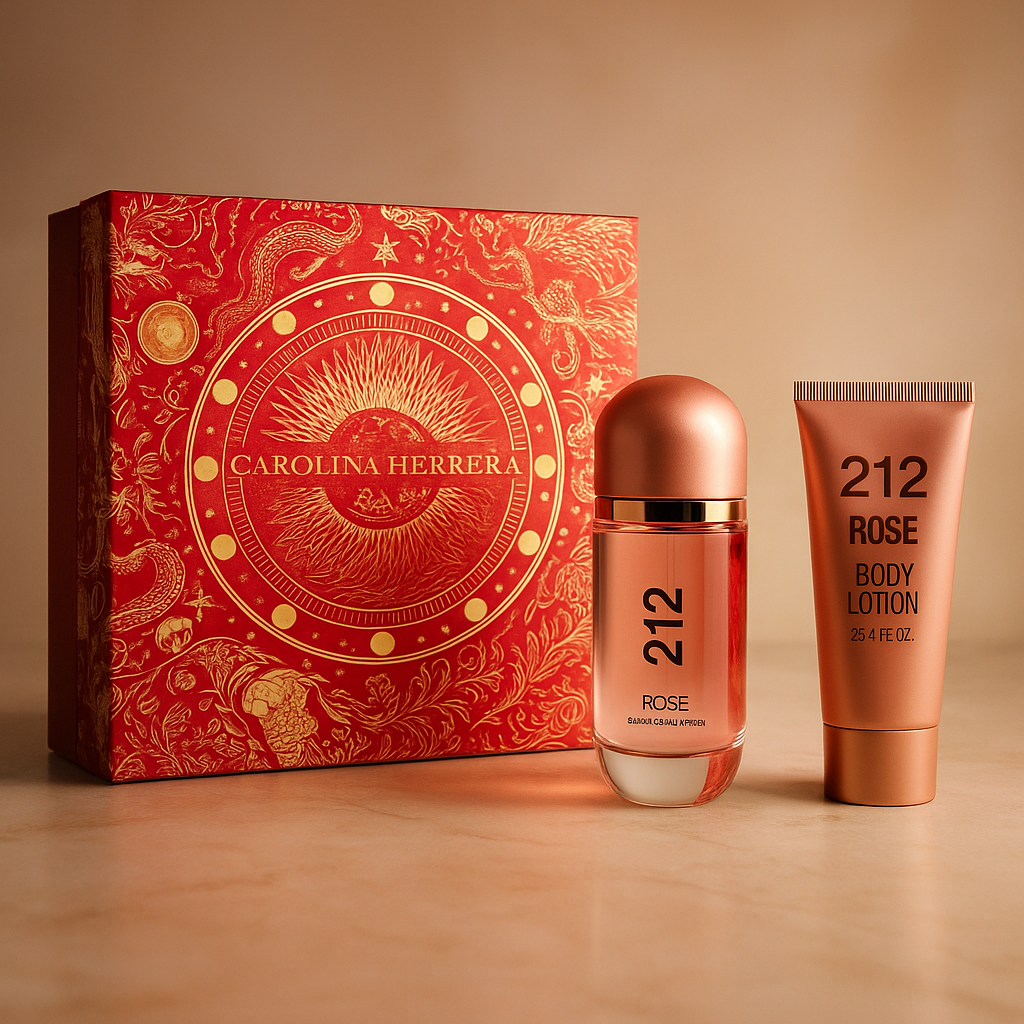 Kit: 212 Vip rosé 80ml + Hidratante 100ml